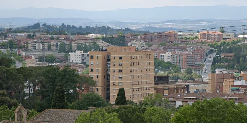 Vista general de Rubí. Foto: Ajuntament de Rubí