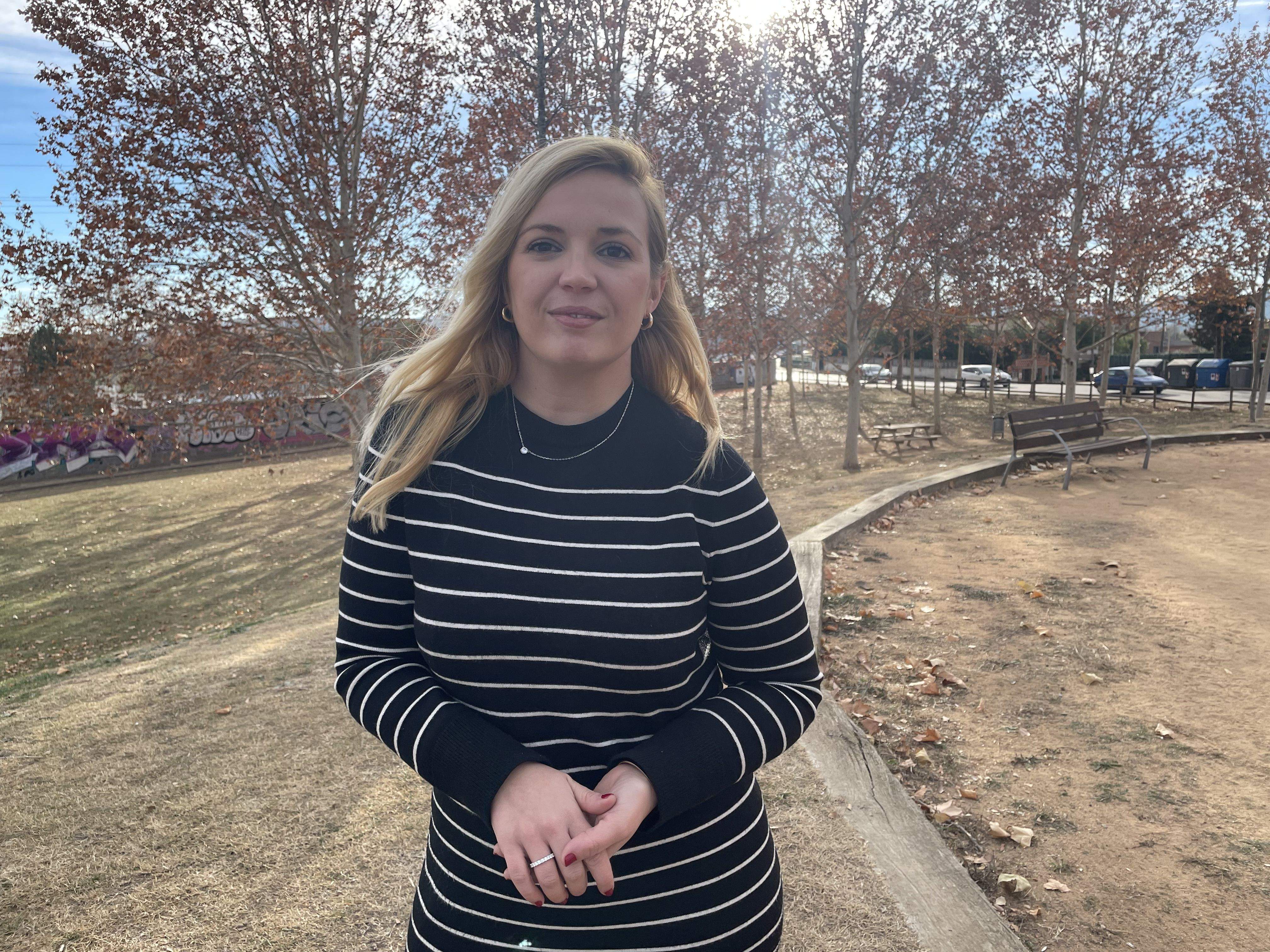 Nerea Andrés, portaveu de VOX a Rubí. FOTO: Estela Luengo