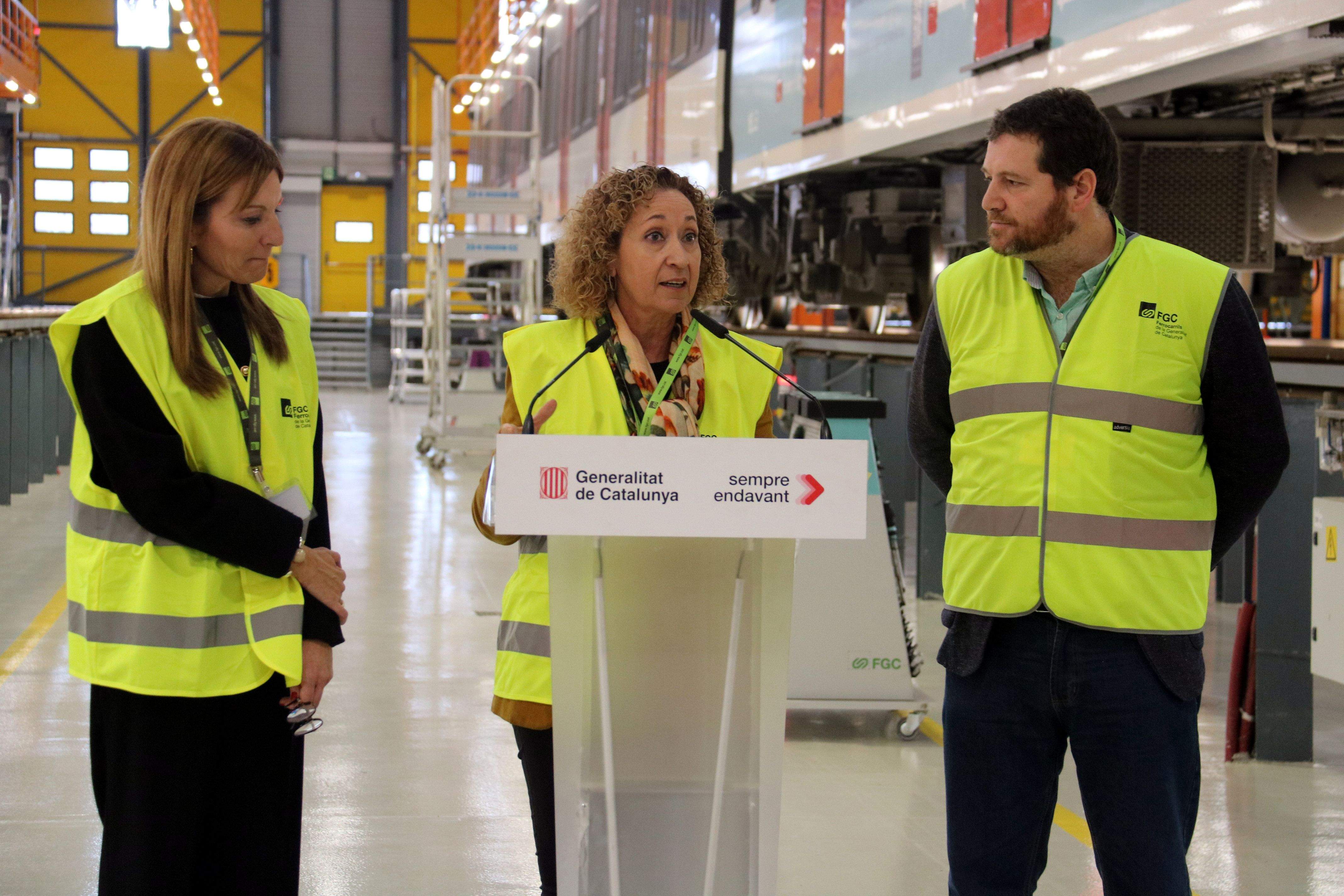 Primer pas per construir una segona estació dels FGC a Rubí. FOTO: ACN/Àlex Rocolons