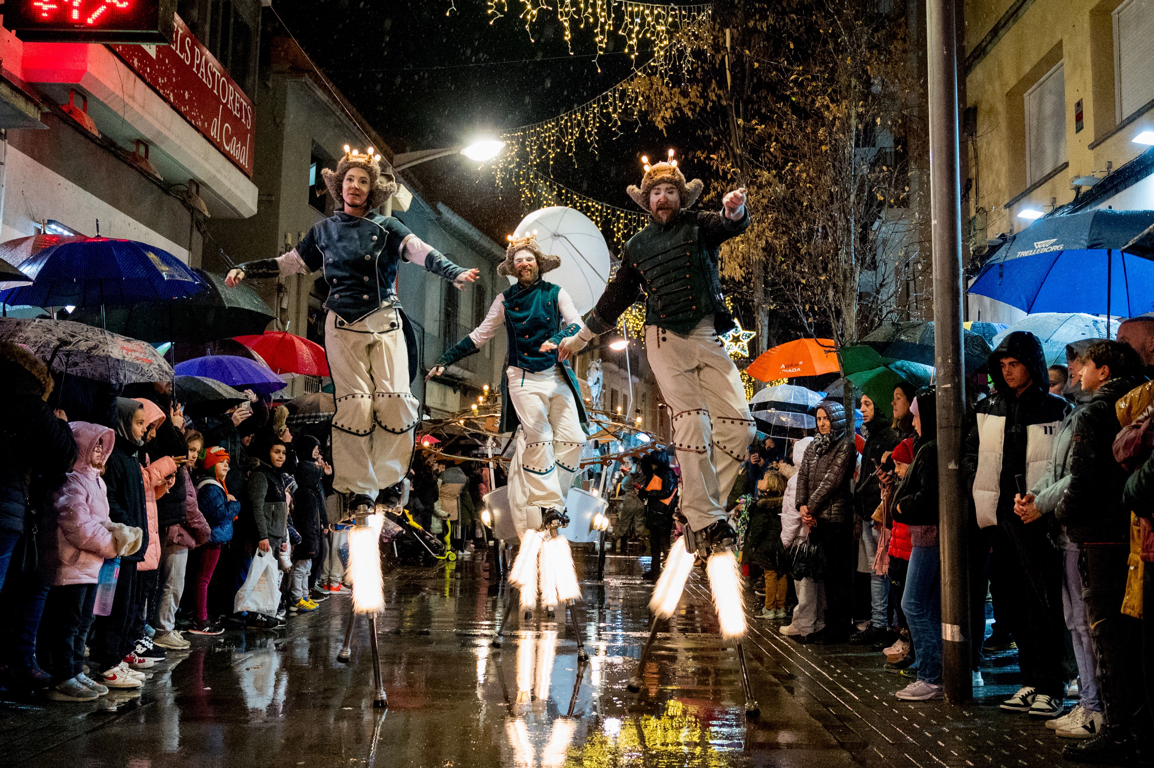 La cavalcada ha estat formada per set carrosses. Foto: Carmelo Jiménez