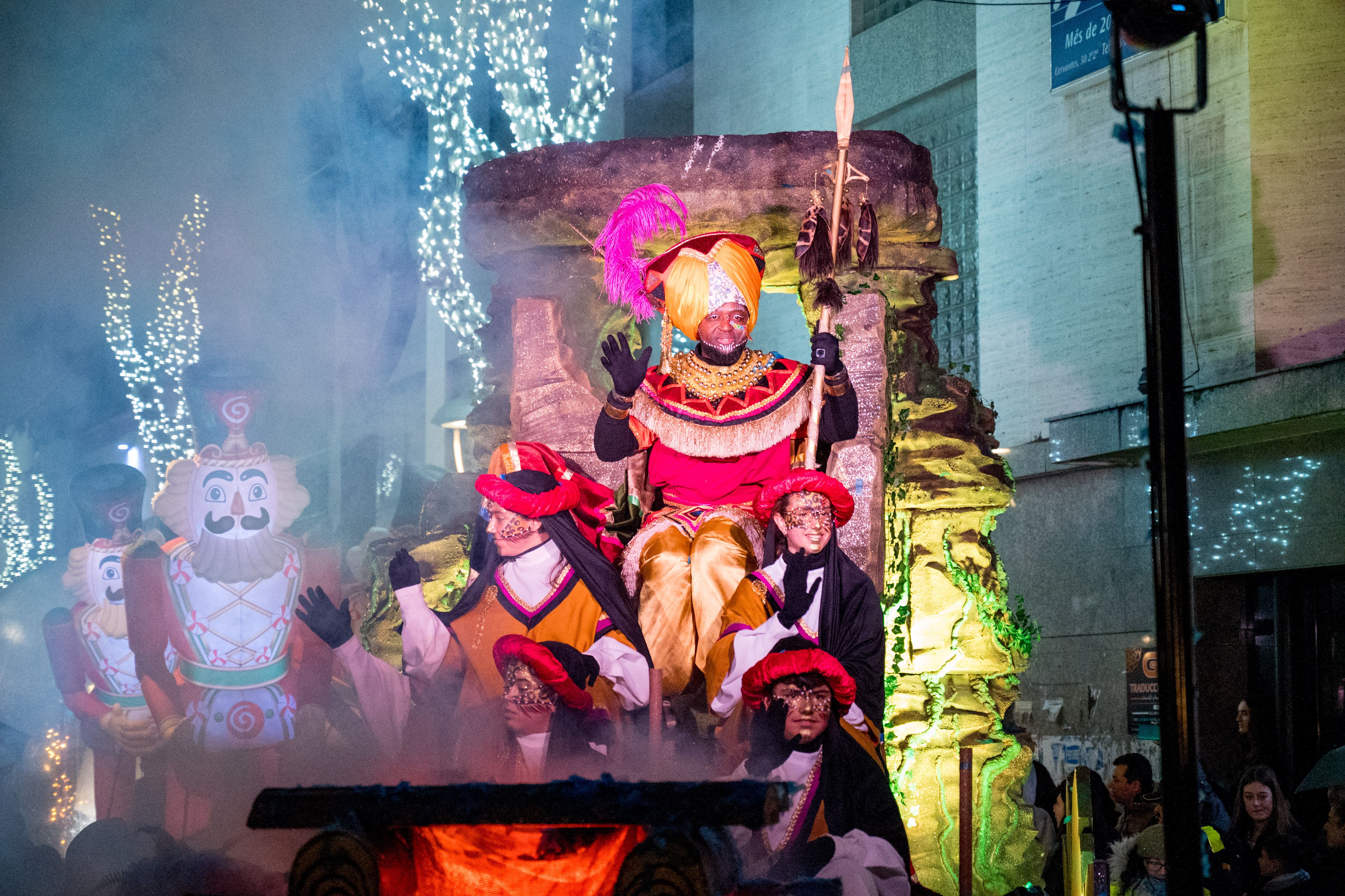 La nit més màgica de l’any ha estat precedida per una cavalcada amb moltes novetats. Foto: Carmelo Jiménez