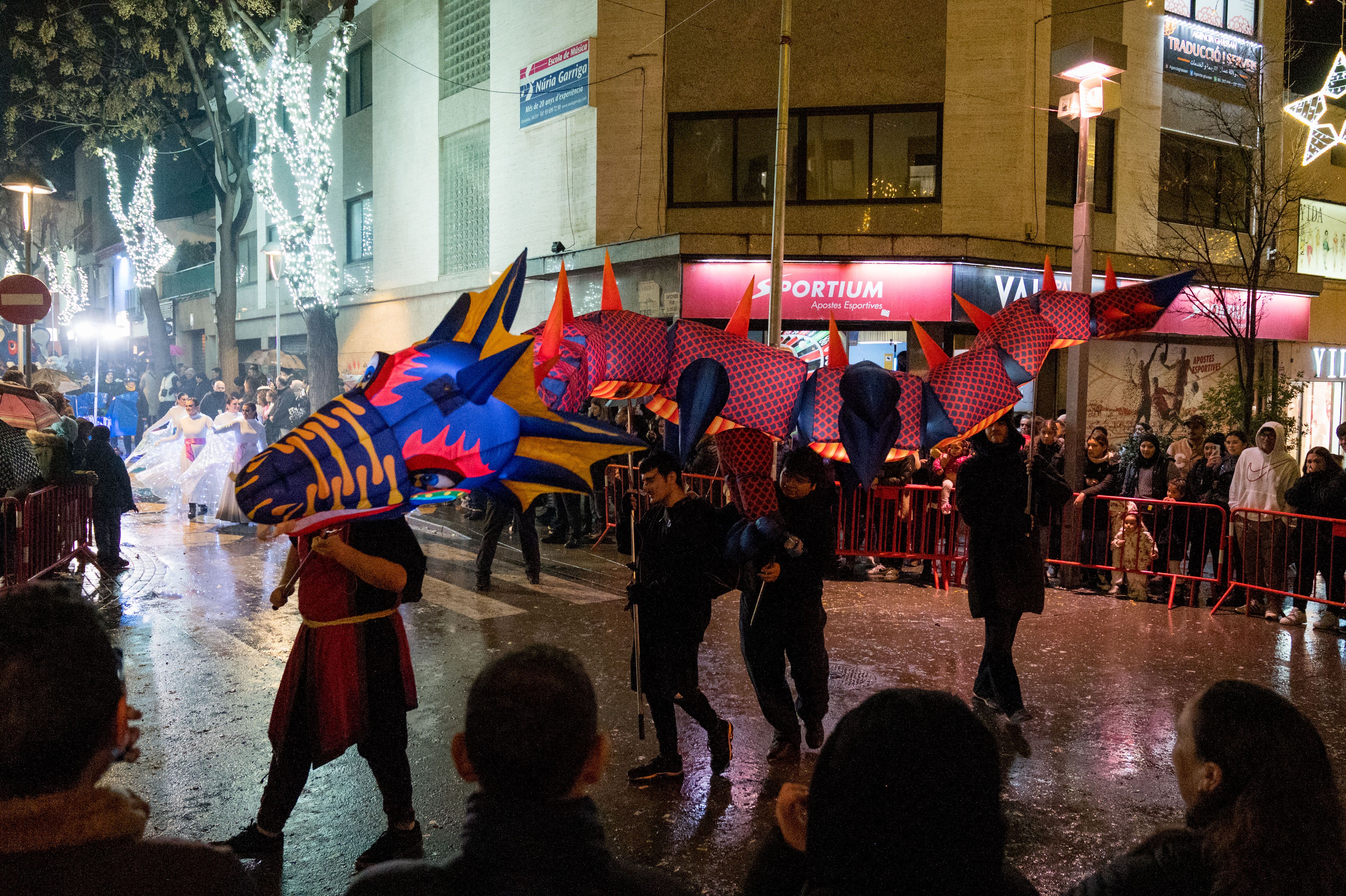 La nit més màgica de l’any ha estat precedida per una cavalcada amb moltes novetats. Foto: Carmelo Jiménez