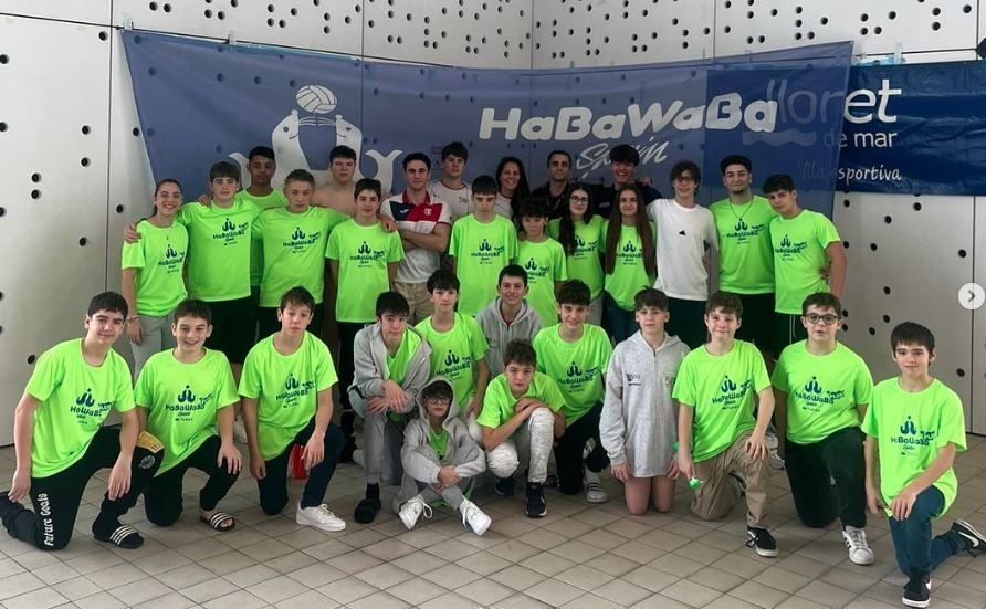 Força activitat del waterpolo del CN Rubí durant les festes de Nadal. FOTO: Cedida