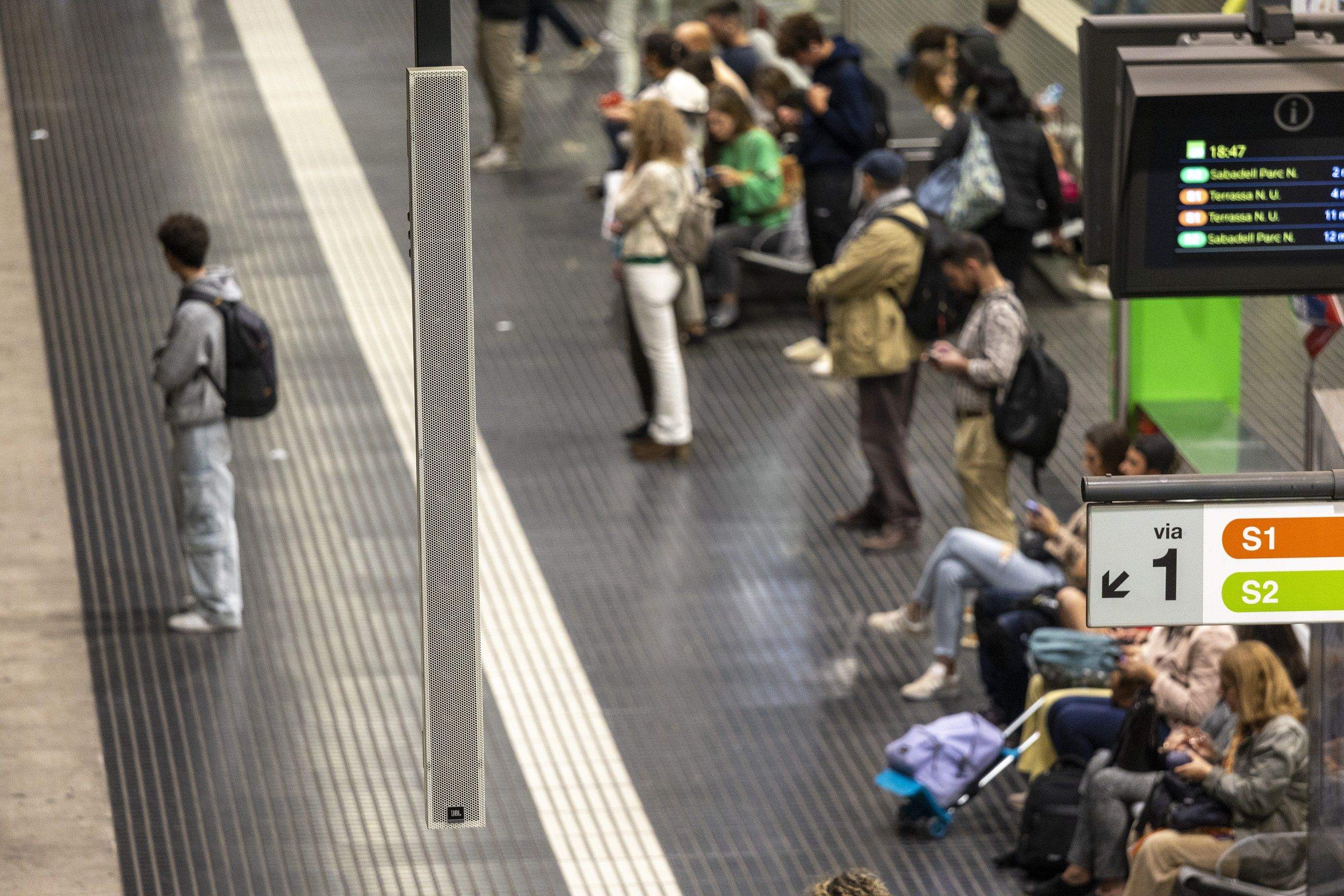 Comencen les obres per unir les línies de Ferrocarrils del Vallès i de Llobregat-Anoia. FOTO: ACN
