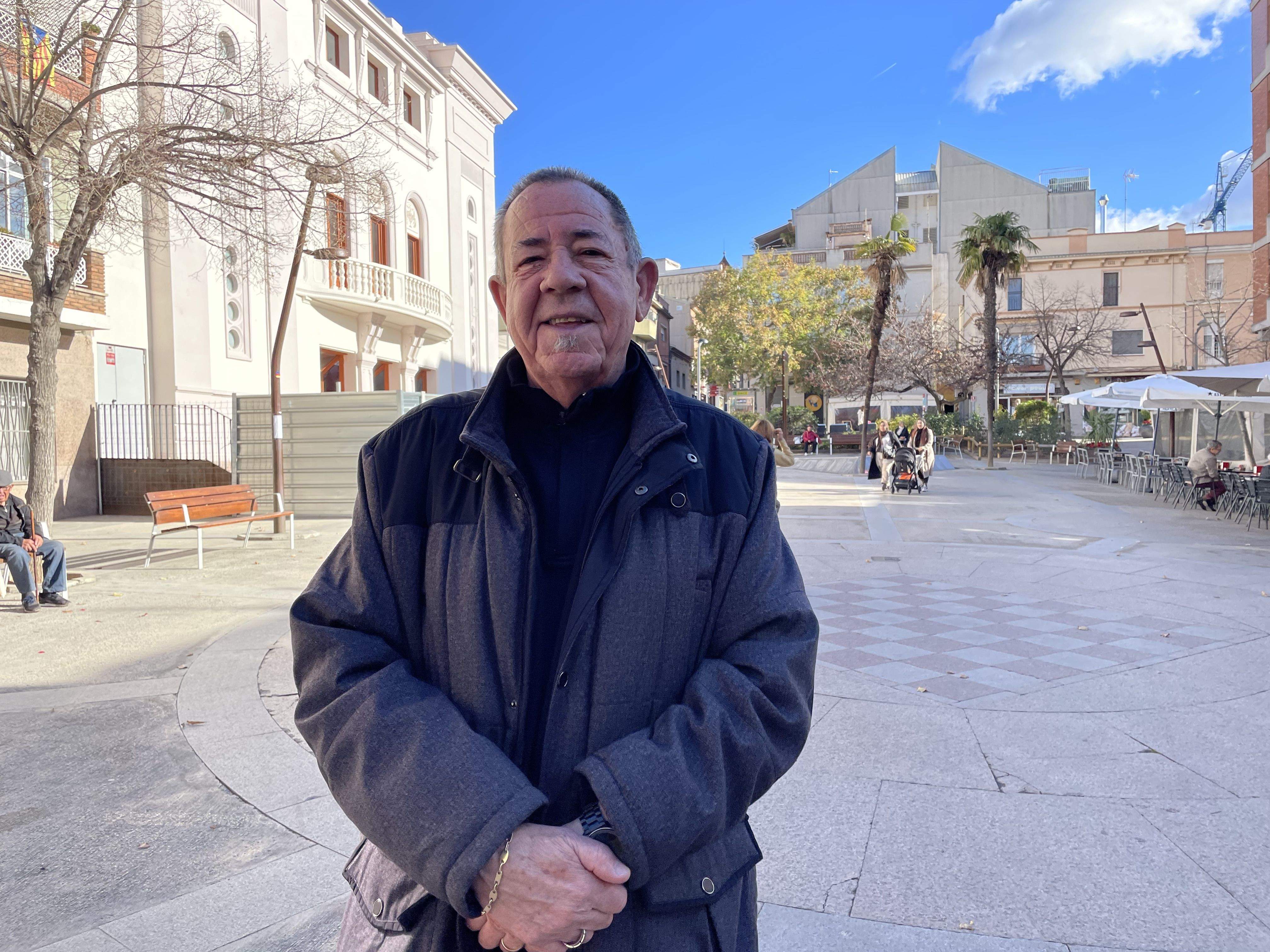 Manel Bamala, president de la Societat Sant Antoni Abat. FOTO: Estela Luengo