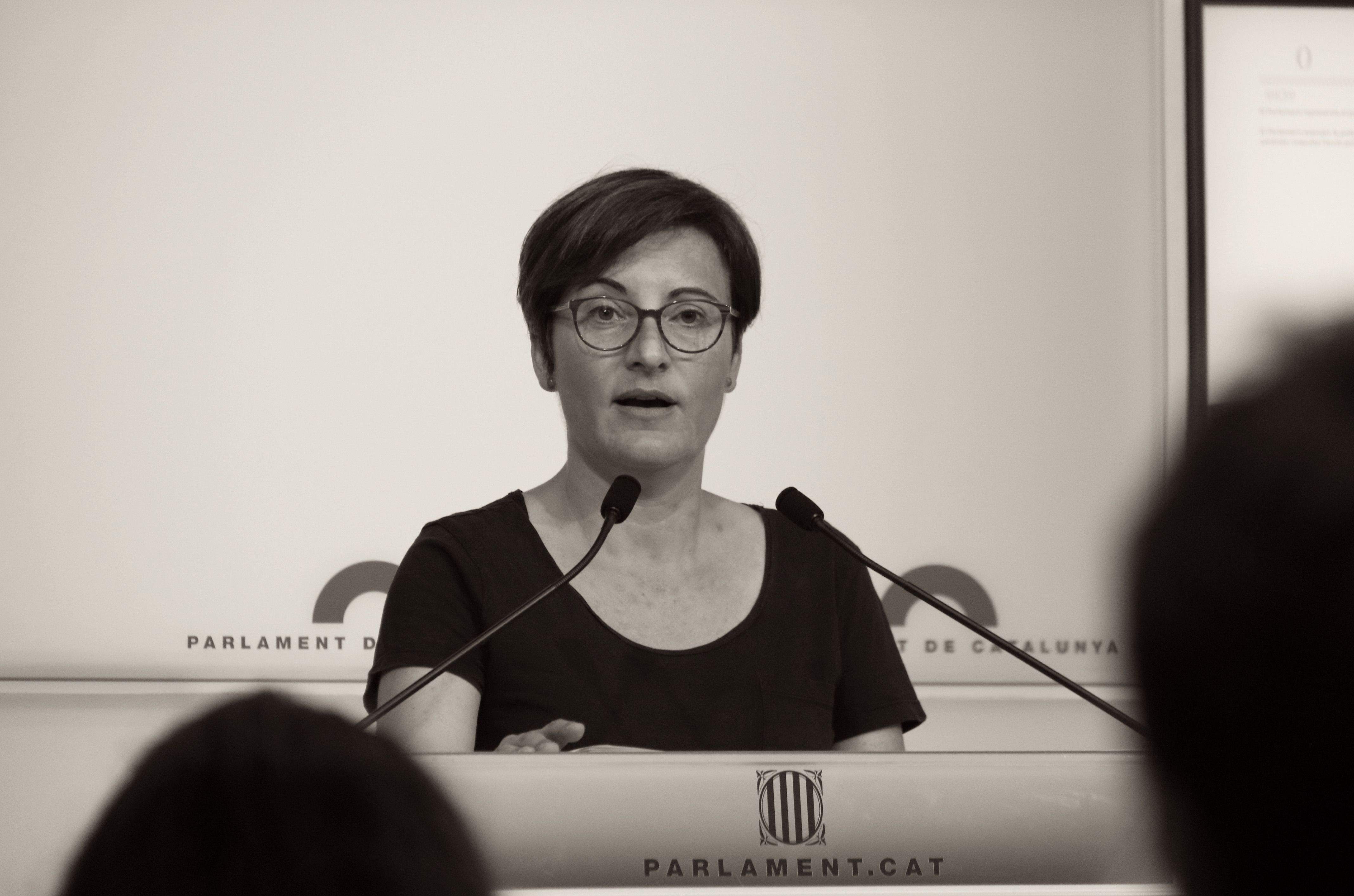 Marta Ribas, actual presidenta de l'entitat Sala Neus Català