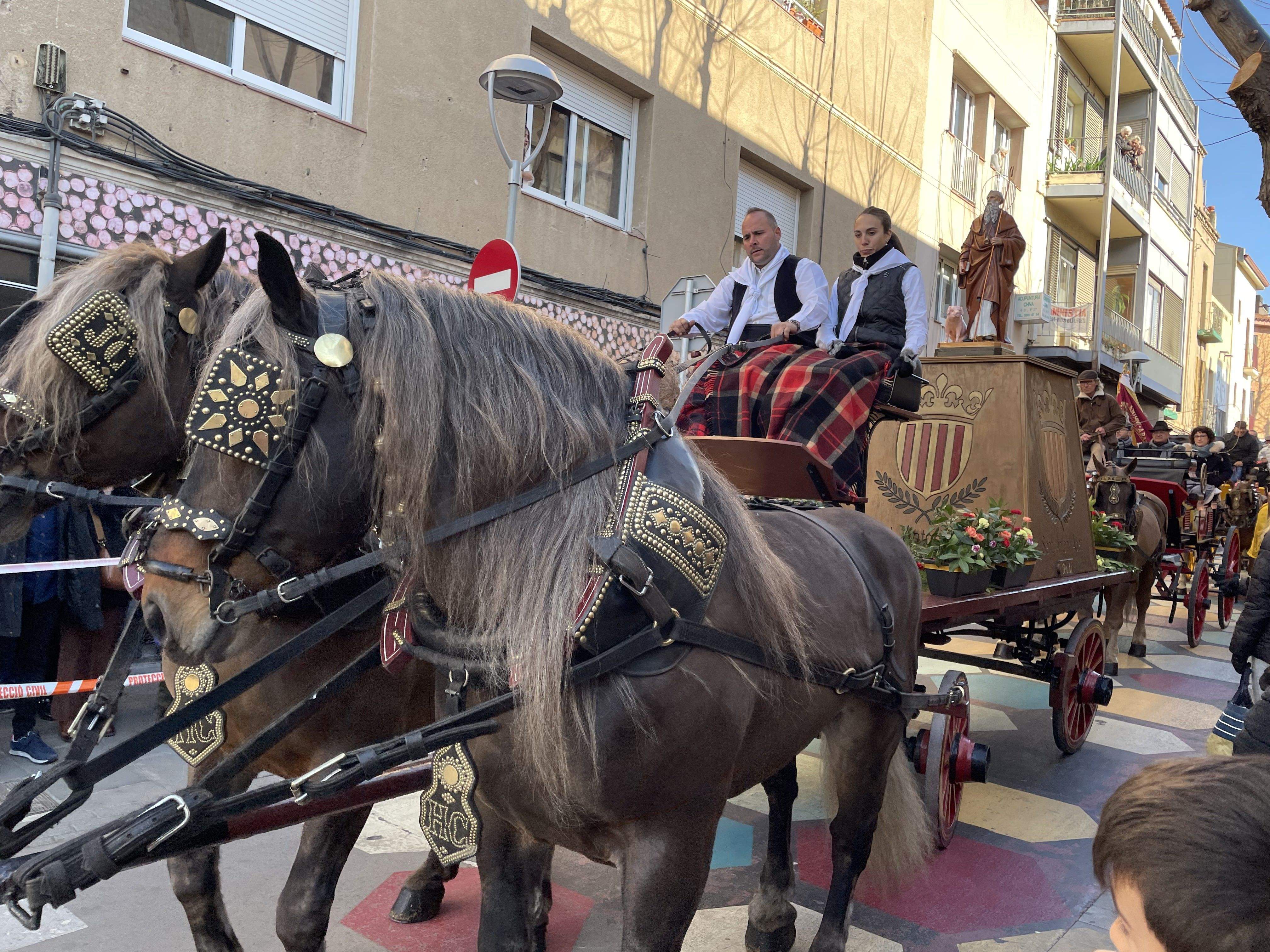 La celebració, organitzada per la Societat Sant Antoni Abat amb el suport de l'Ajuntament, tindrà el seu plat fort amb la rua dels Tres Tombs. Foto: Estela Luengo La celebració, organitzada per la Societat Sant Antoni Abat amb el suport de l'Ajuntament, tindrà el seu plat fort amb la rua dels Tres Tombs. Foto: Estela Luengo