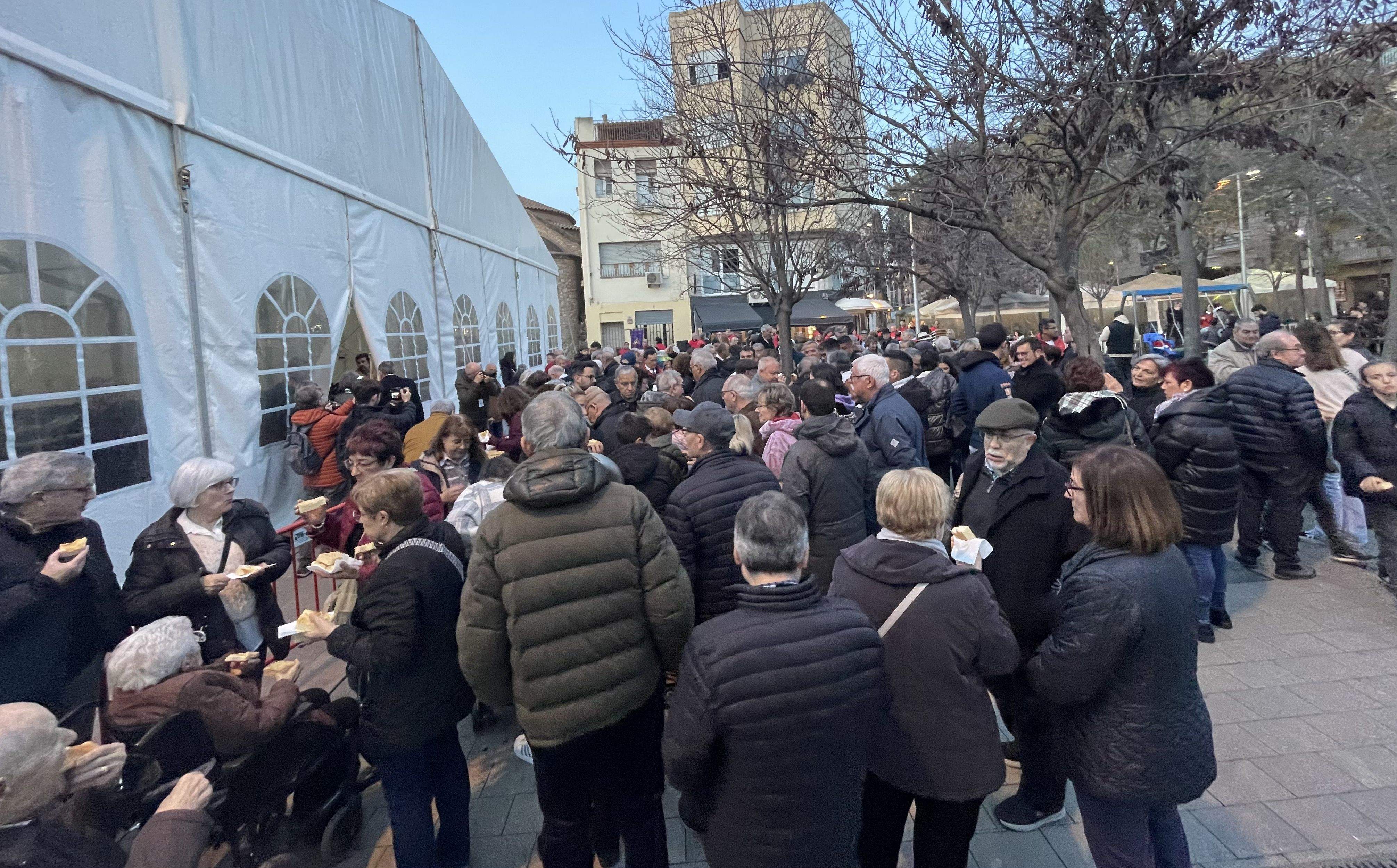 La festivitat de Sant Antoni Abad culmina el diumenge a les 12:30h amb la rua dels Tres Tombs. Foto: P.S.
