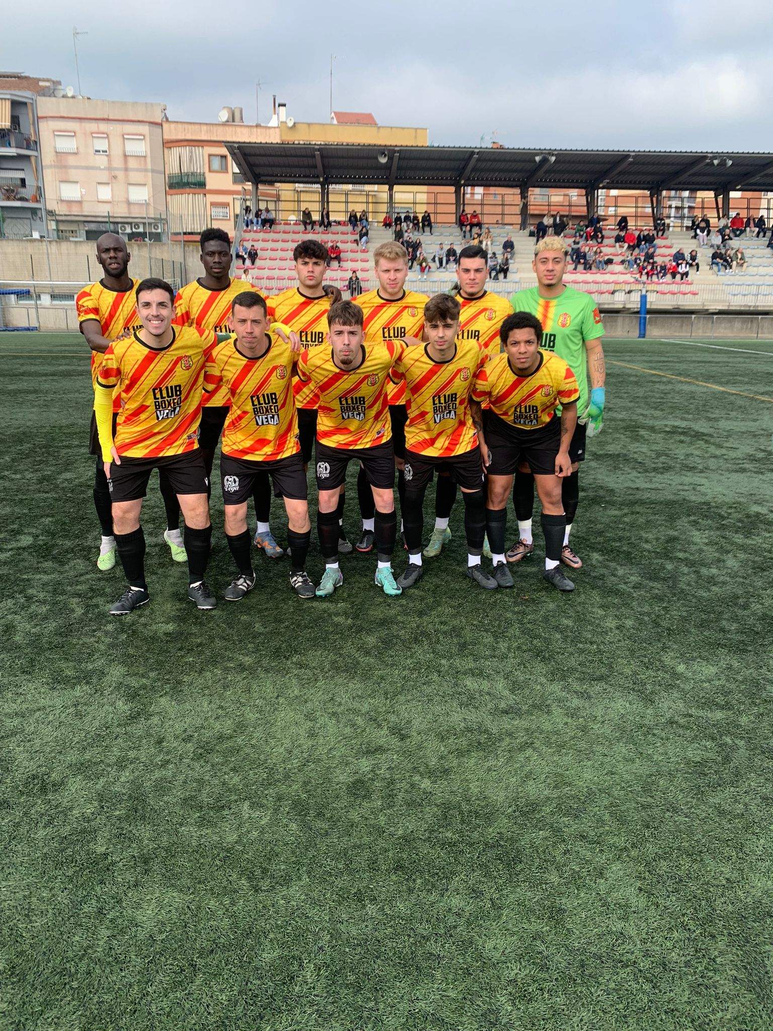 Derrota del Veinti per la mínima. FOTO: Cedida