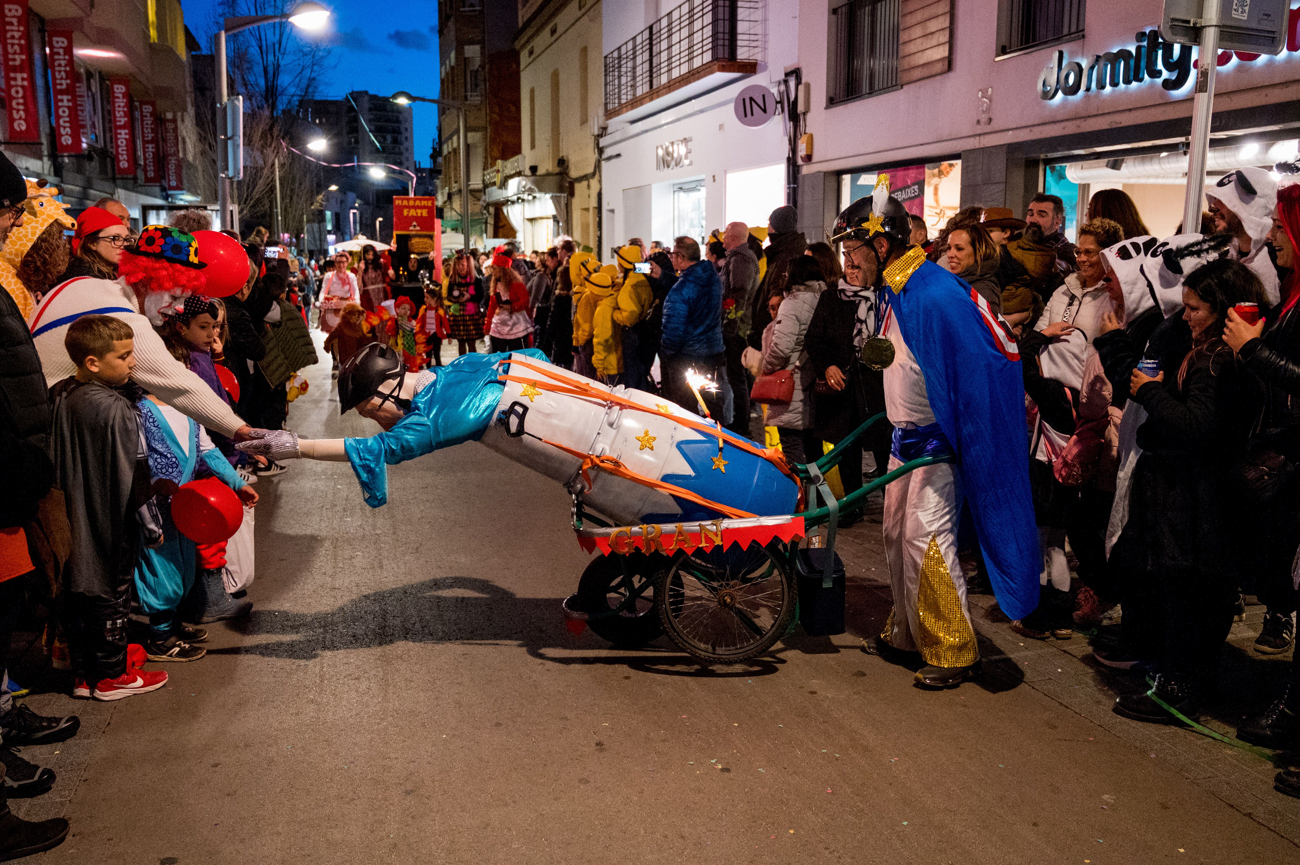 Rua de Carnaval a Rubí 2025. Foto: Carmelo Jiménez
