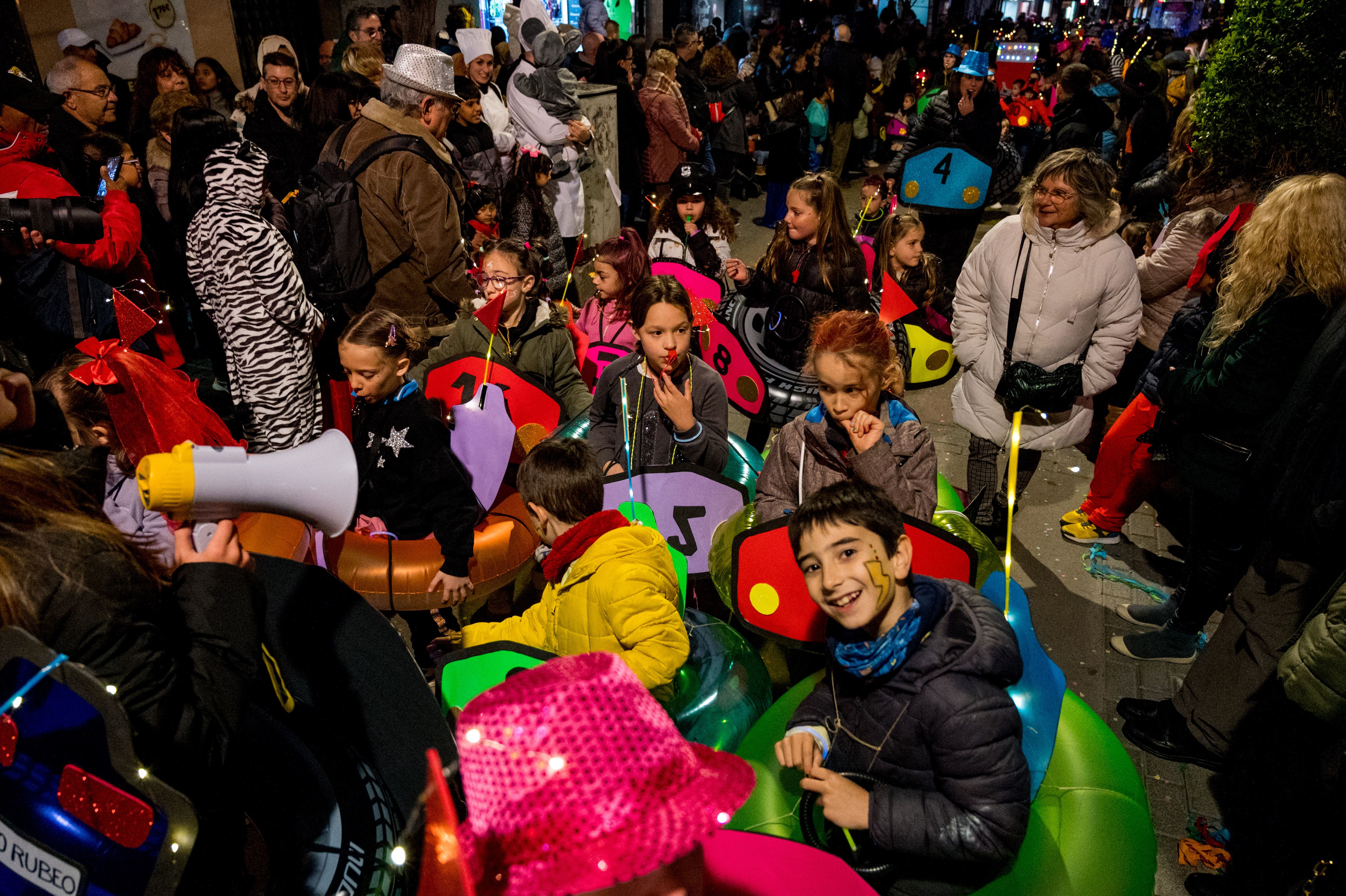 Les comparses de diverses entitats, centres educatius i associacions han estat les protagonistes. Foto: Carmelo Jiménez