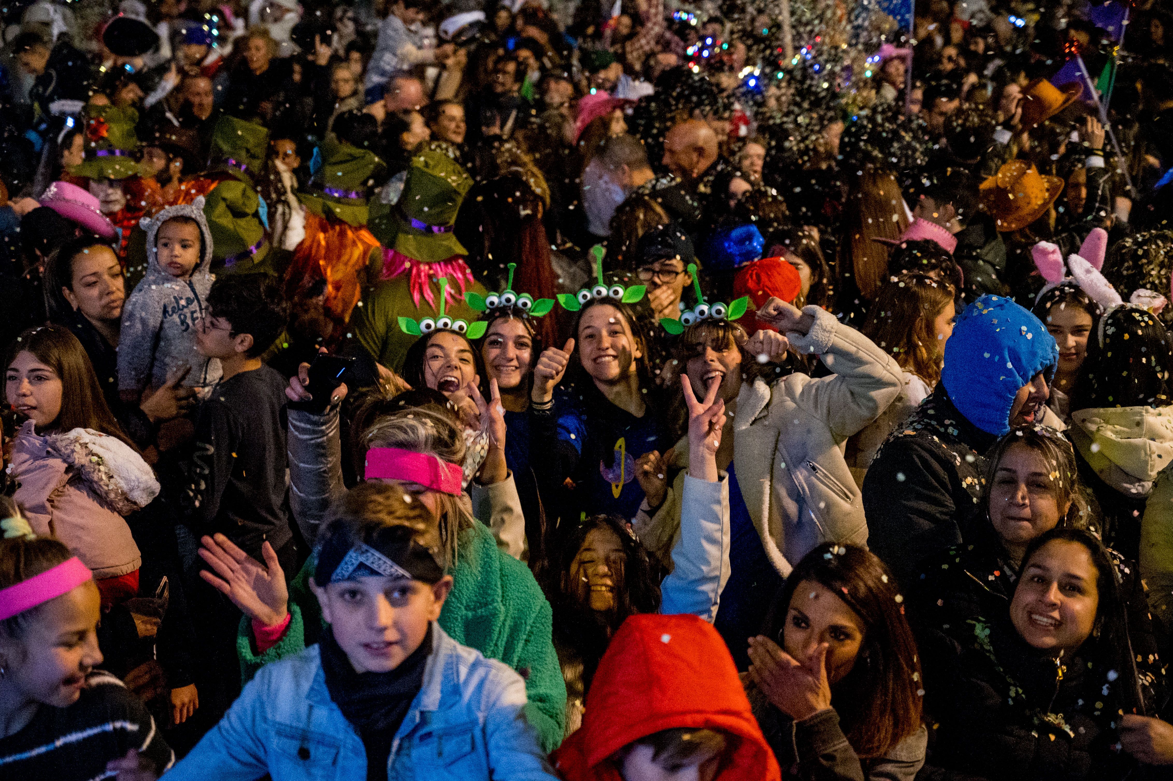 Milers de rubinencs i rubinenques han sortit al carrer disfressats per a una de les festivitats més especials de l'any. Foto: Carmelo Jiménez 