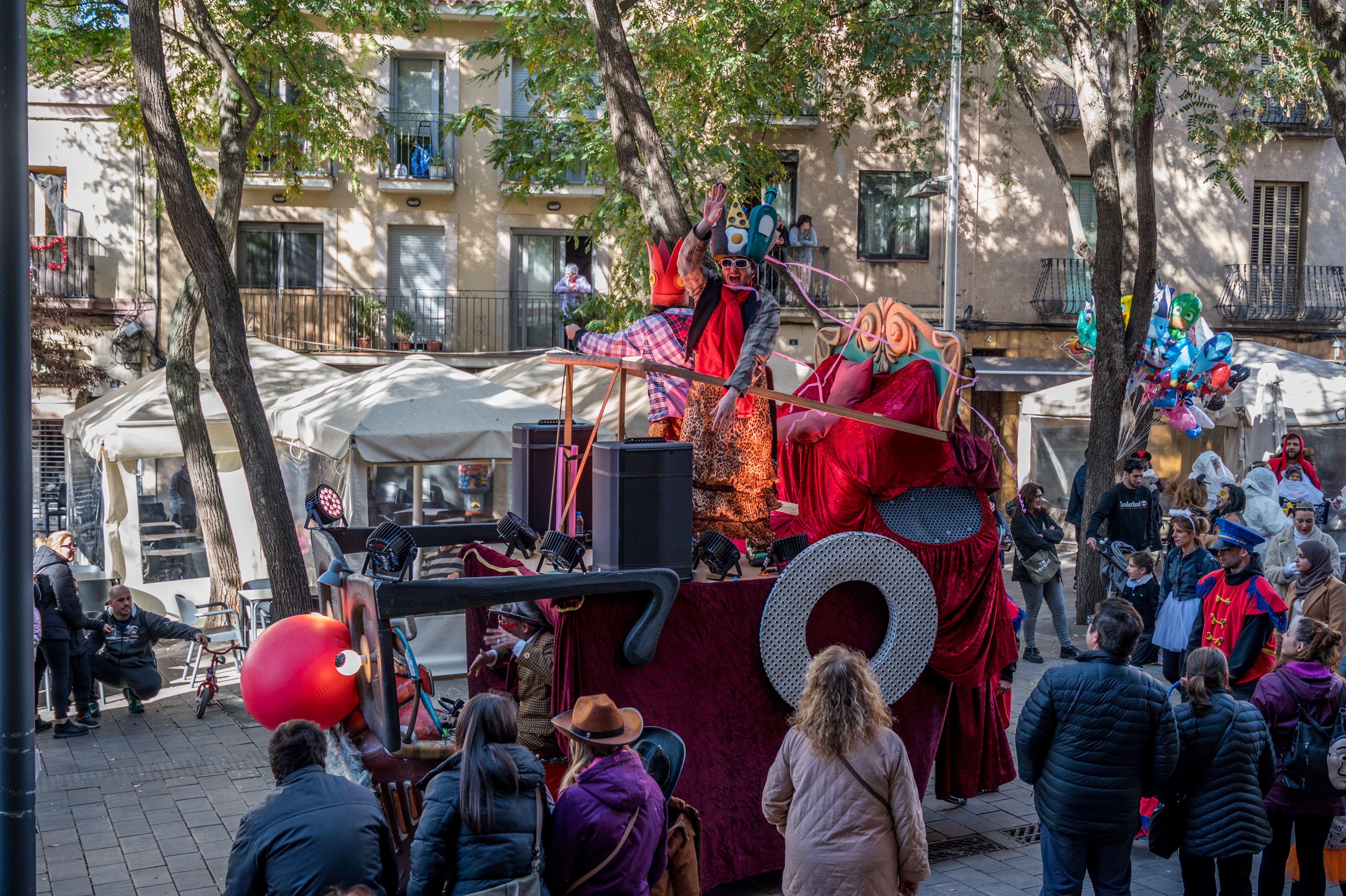 La rua ha començat a la Plaça Pere Aguilera a les 11h. Foto:Carmelo Jiménez