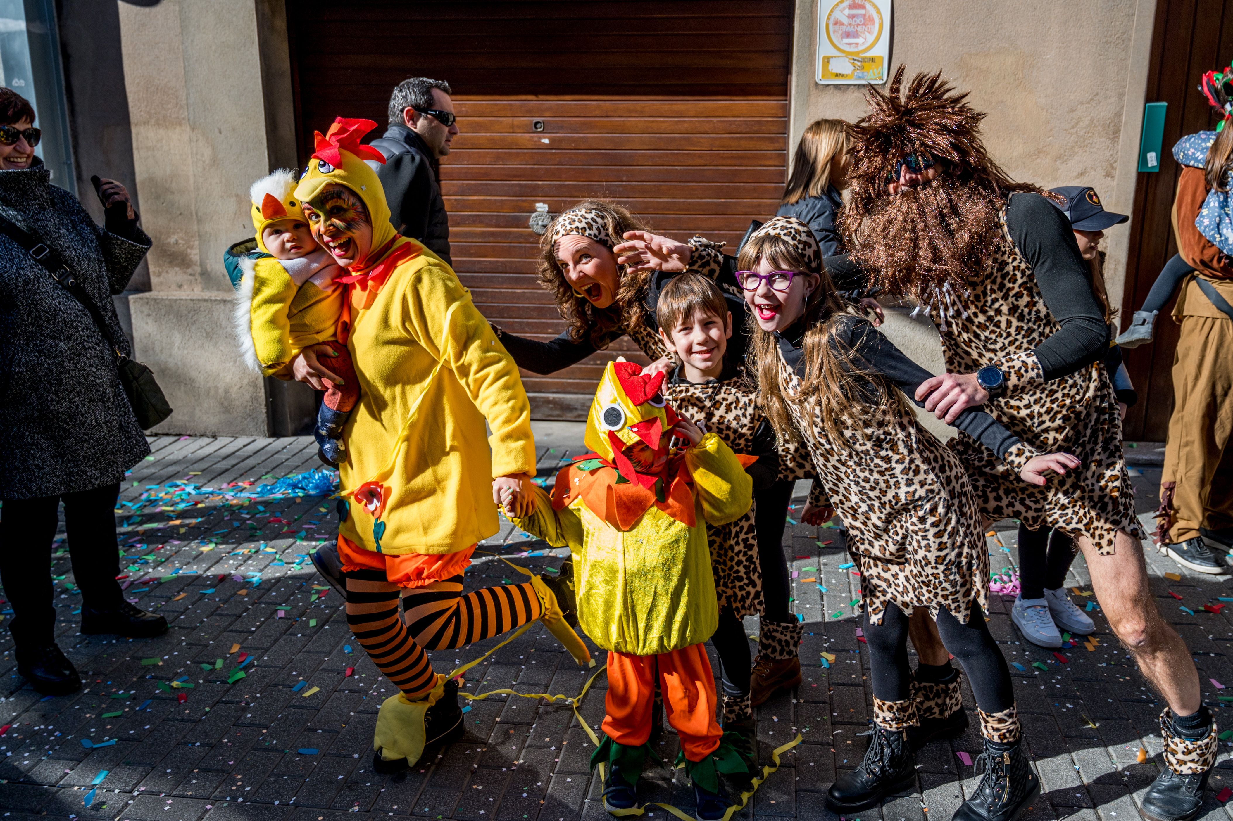 La Tal ha tornat a encapçalar la rua. Foto:Carmelo Jiménez