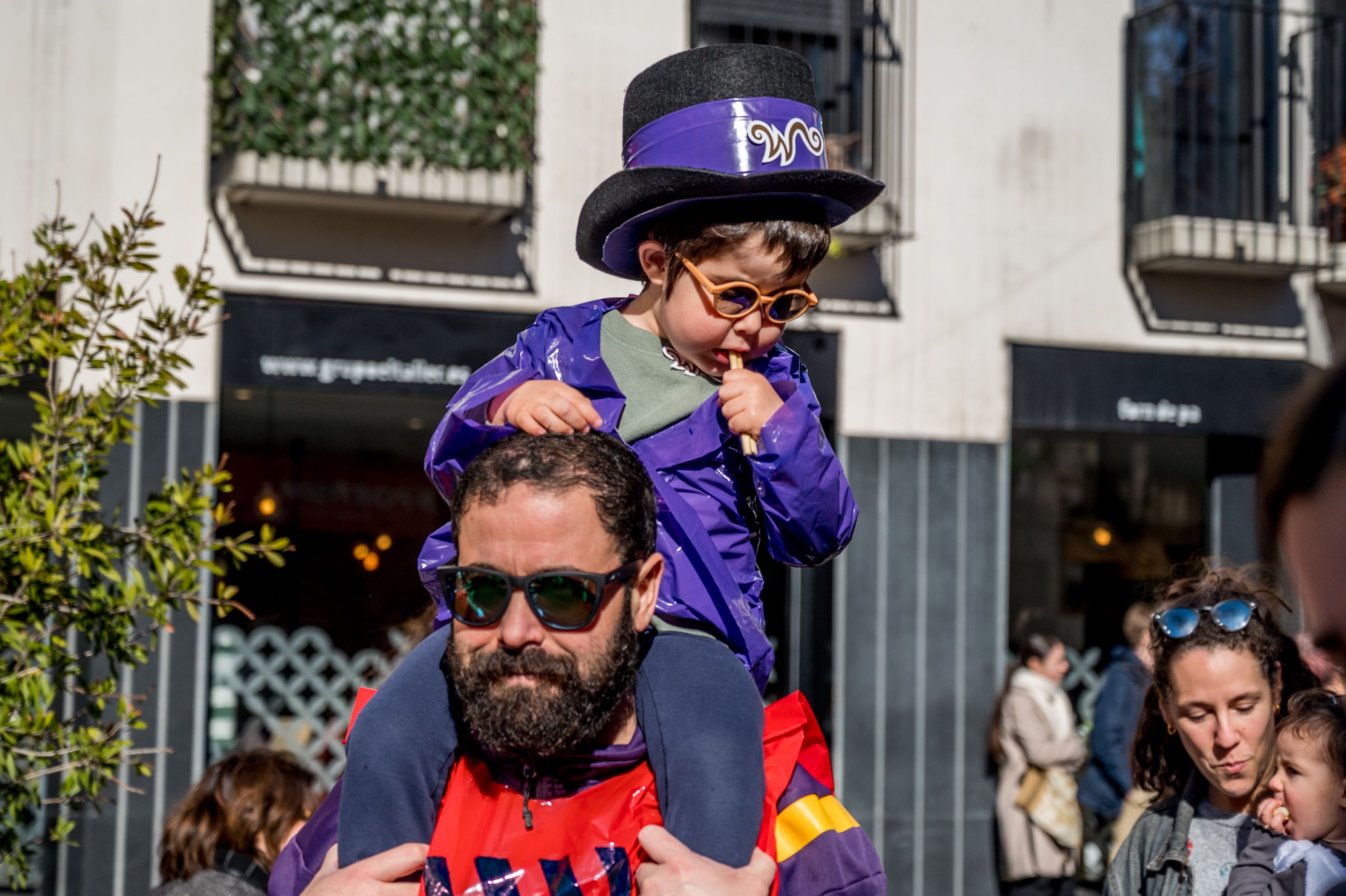 La Tal ha tornat a encapçalar la rua. Foto:Carmelo Jiménez