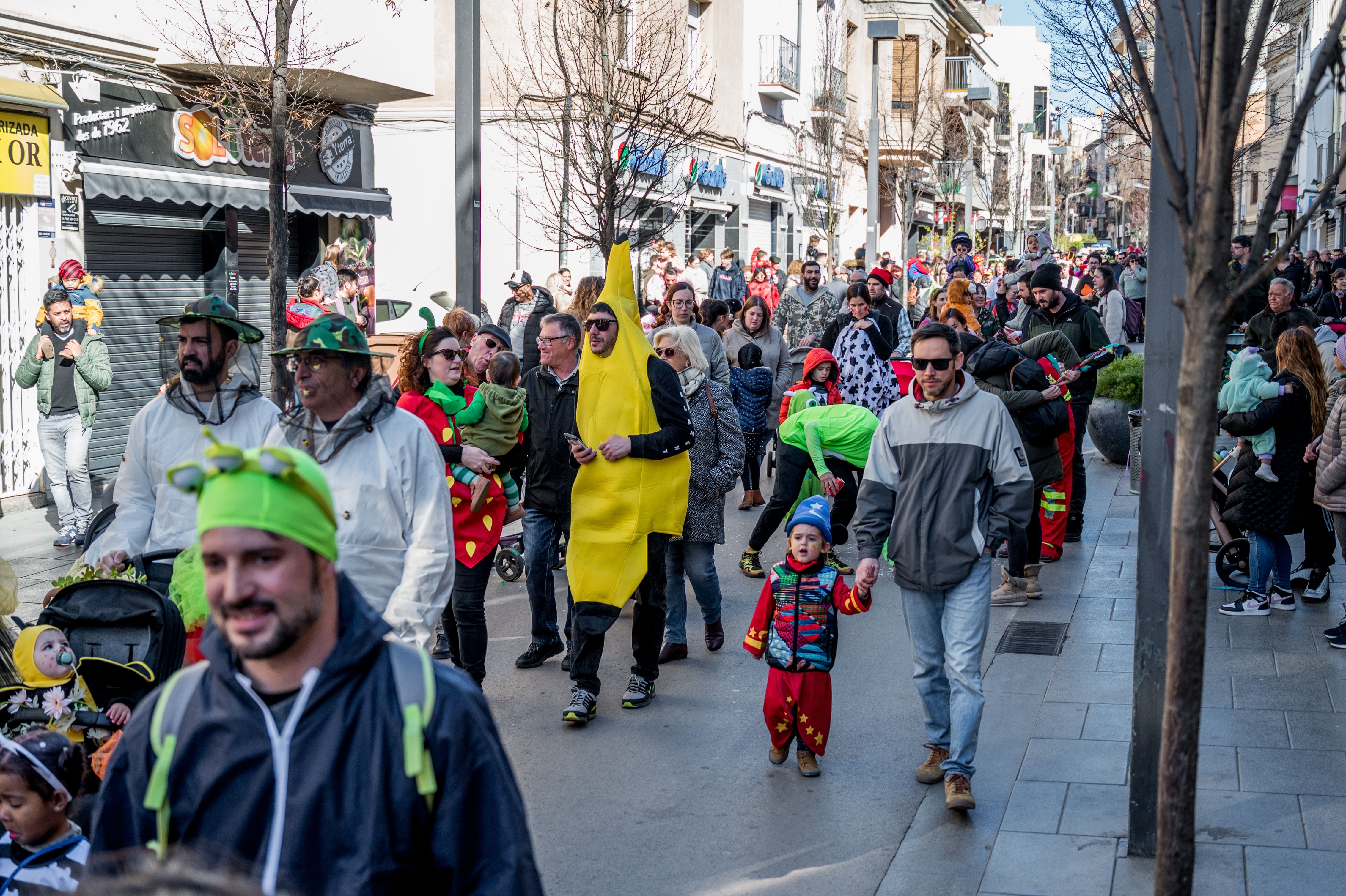 La Tal ha tornat a encapçalar la rua. Foto:Carmelo Jiménez