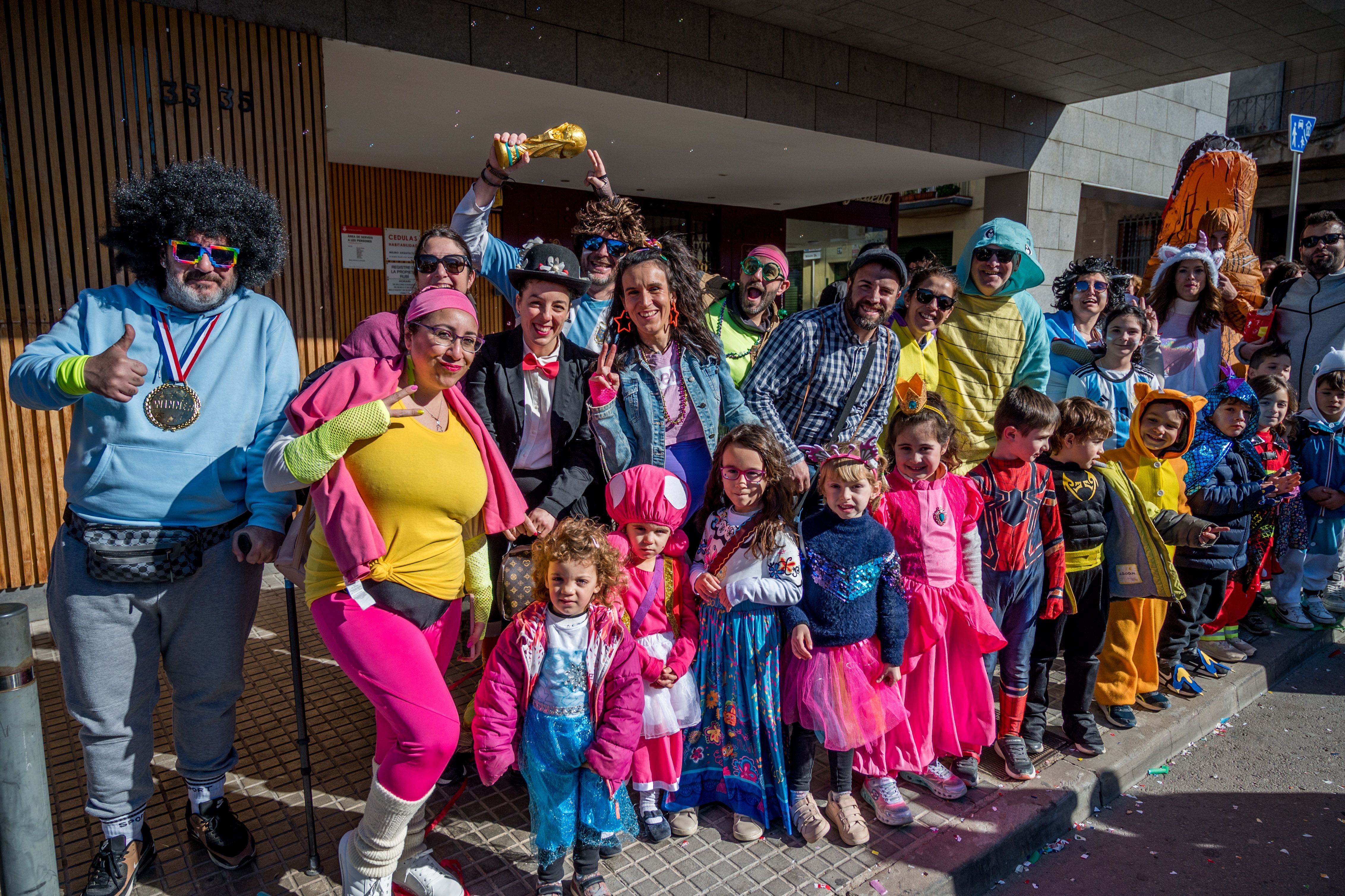 Sobre les 12h han arribat els integrants a la Rambla del Ferrocarril. Foto:Carmelo Jiménez