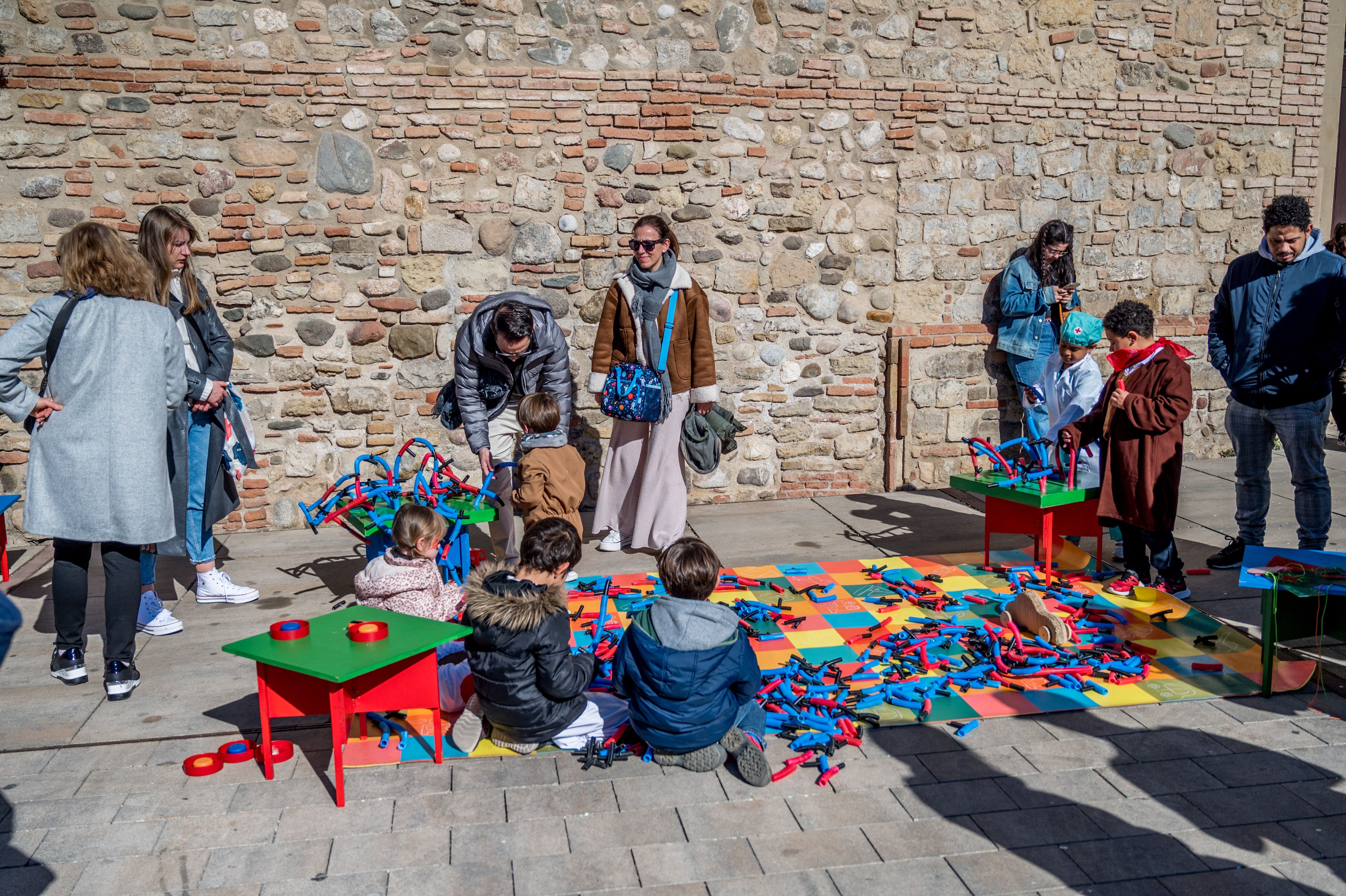 A la Plaça Doctor Guardiet s'ha pogut gaudir de diferents activitats. Foto:Carmelo Jiménez