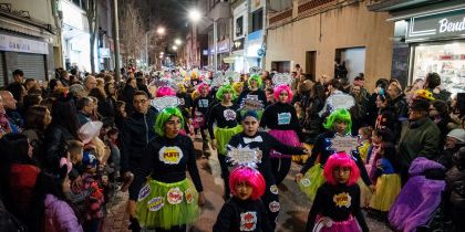 Comparsa de la rua del disante. Foto: Carmelo Jiménez