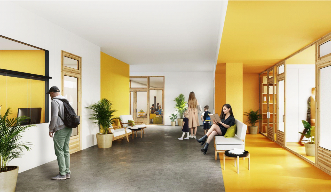 Renovació espai de l'escola de Rubí Col·legi Regina Carmeli. FOTO: Cedida