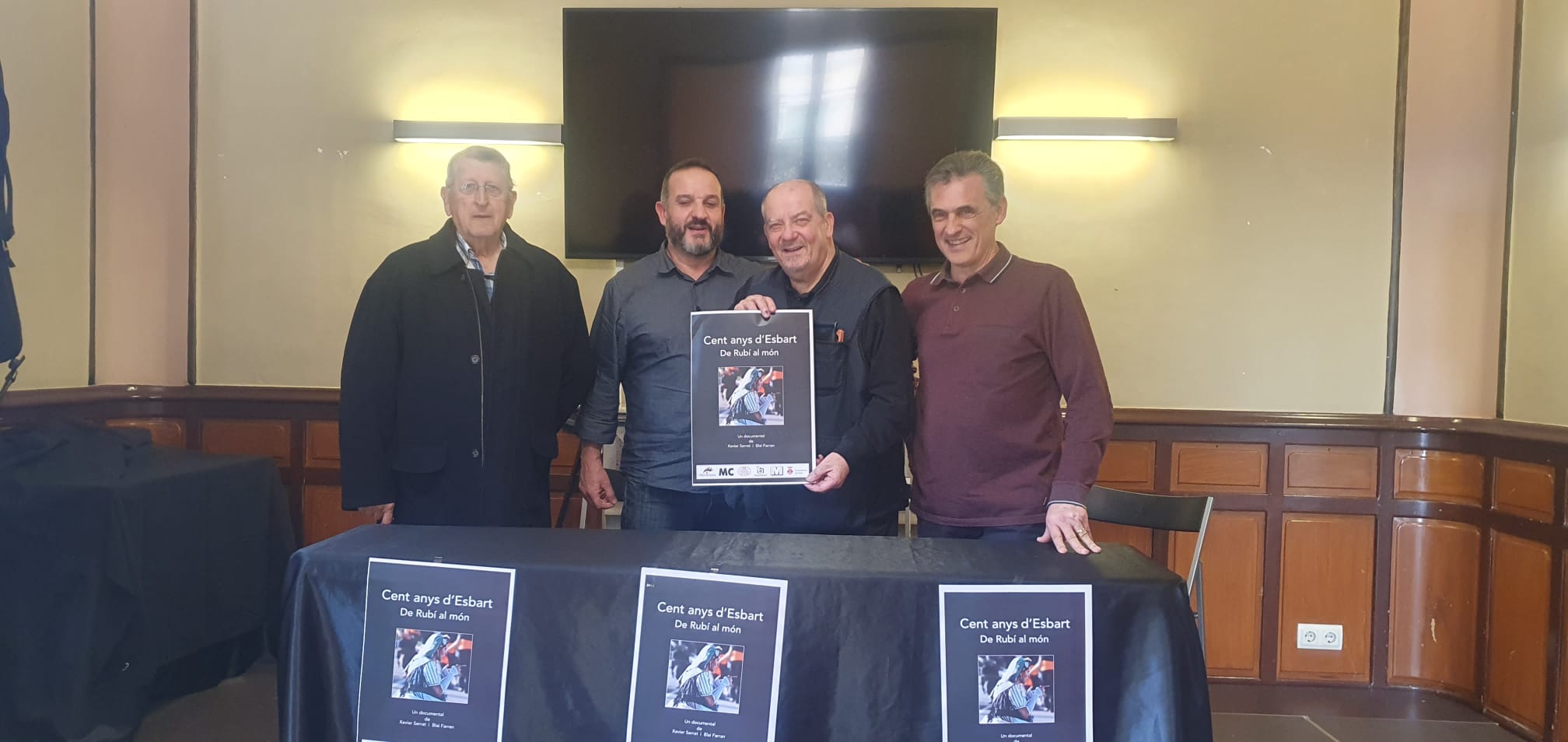 El documental de Xavier Serrat i Blat Farran es fa amb motiu del centenari de l'entitat. Foto: Cedida El documental de Xavier Serrat i Blat Farran es fa amb motiu del centenari de l'entitat. Foto: Cedida