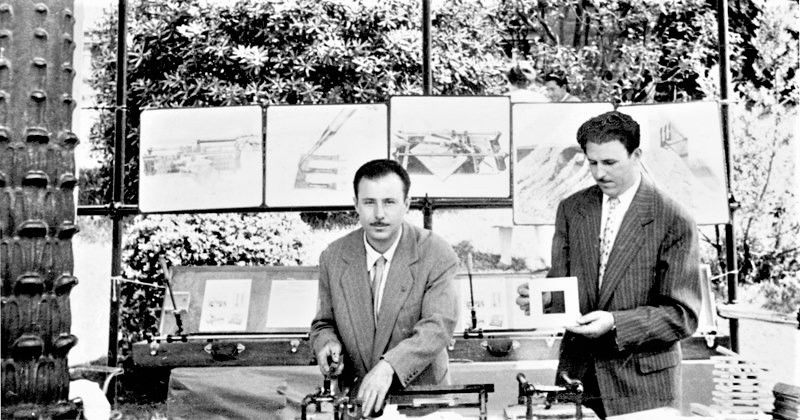 Els germans Boada, creadors dels talladors "Rubí". FOTO: Joan Calaf