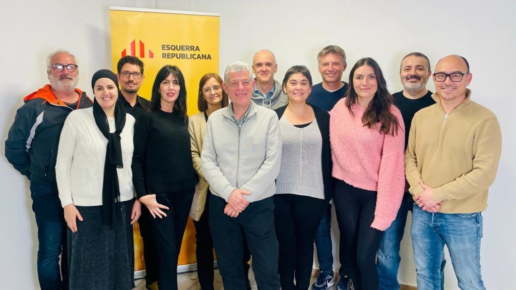 Foto de l'executiva d'ERC Rubí que es va constituir fa un any. FOTO: ERC Foto de l'executiva d'ERC Rubí que es va constituir fa un any. FOTO: ERC