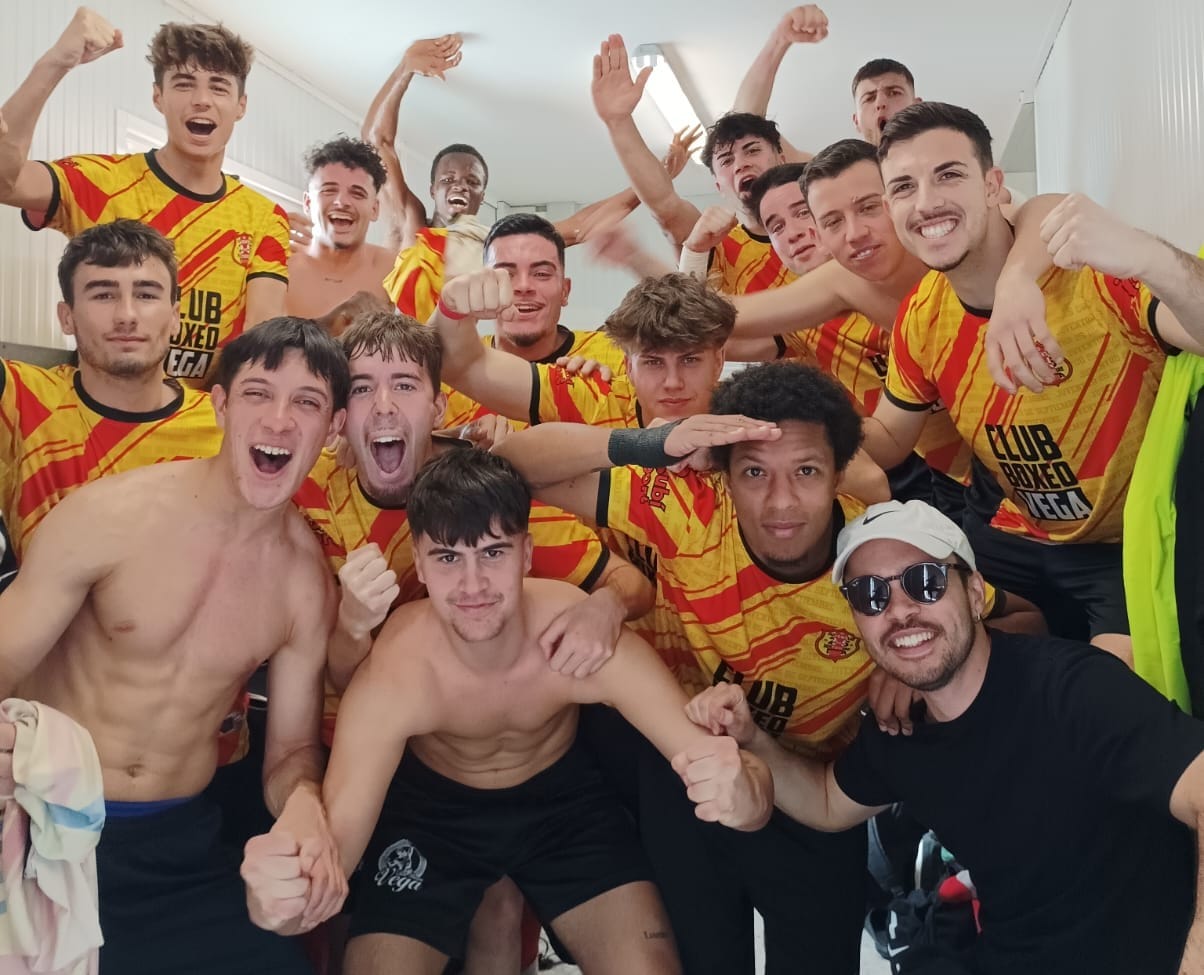 Victòria del Veinti contra el Vilanova del Camí. FOTO: Cedida