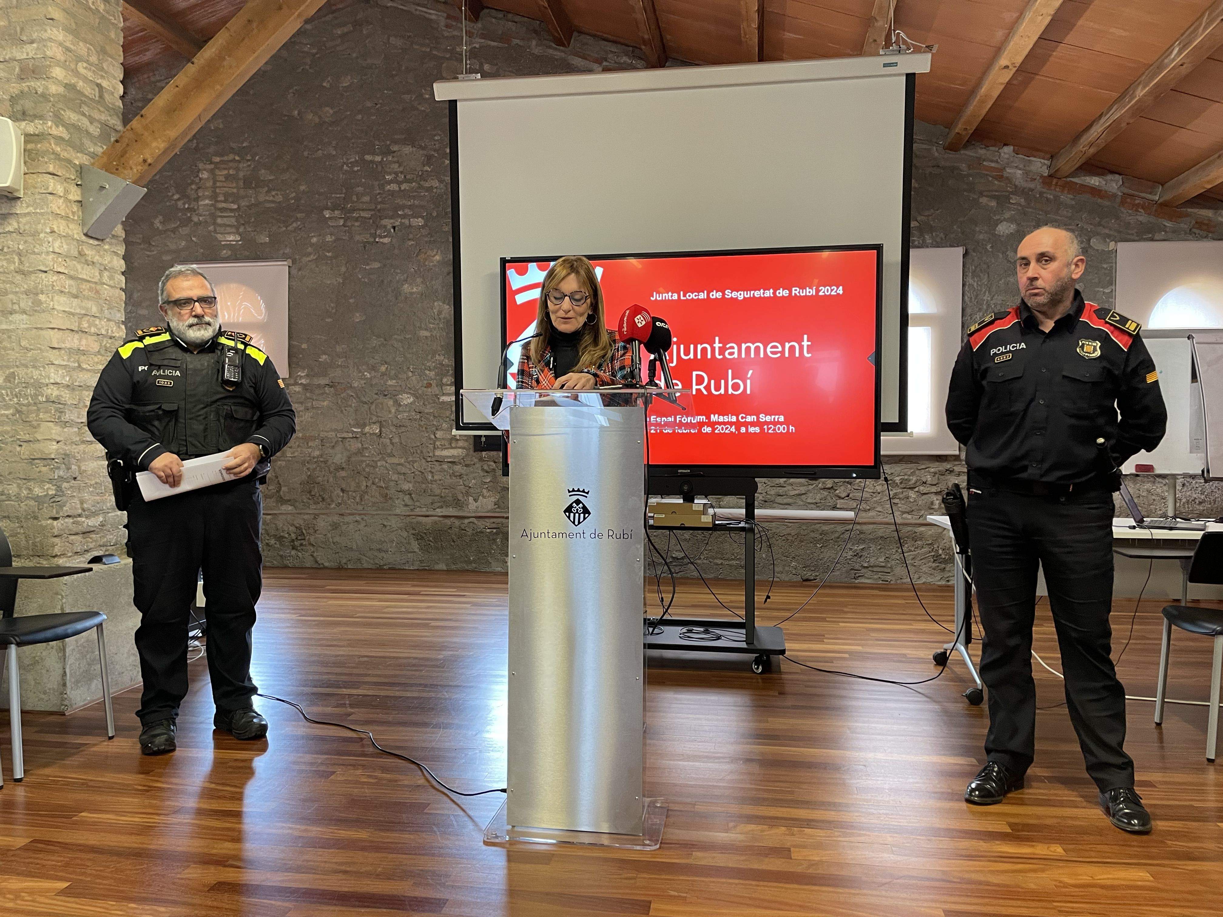 Les ocupacions, els delictes que més es redueixen a Rubí durant el 2023. FOTO: E.L.