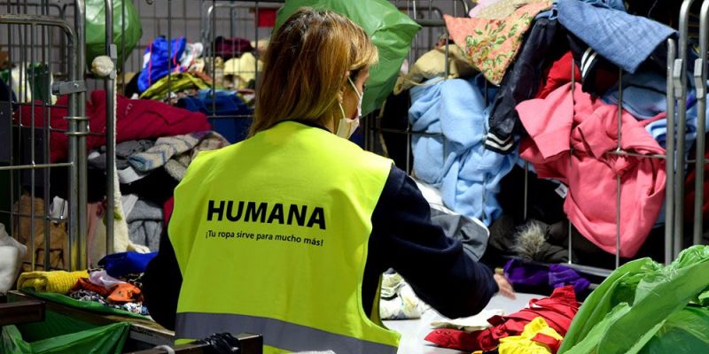 La planta de preparació per a la reutilització que Humana té a l'Ametlla del Vallès. FOTO: Cedida