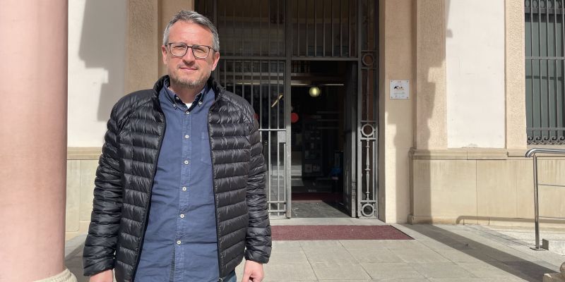 Rafael Güeto, regidor de l'Ajuntament i segon tinent d'alcaldia. FOTO: Estela Luengo