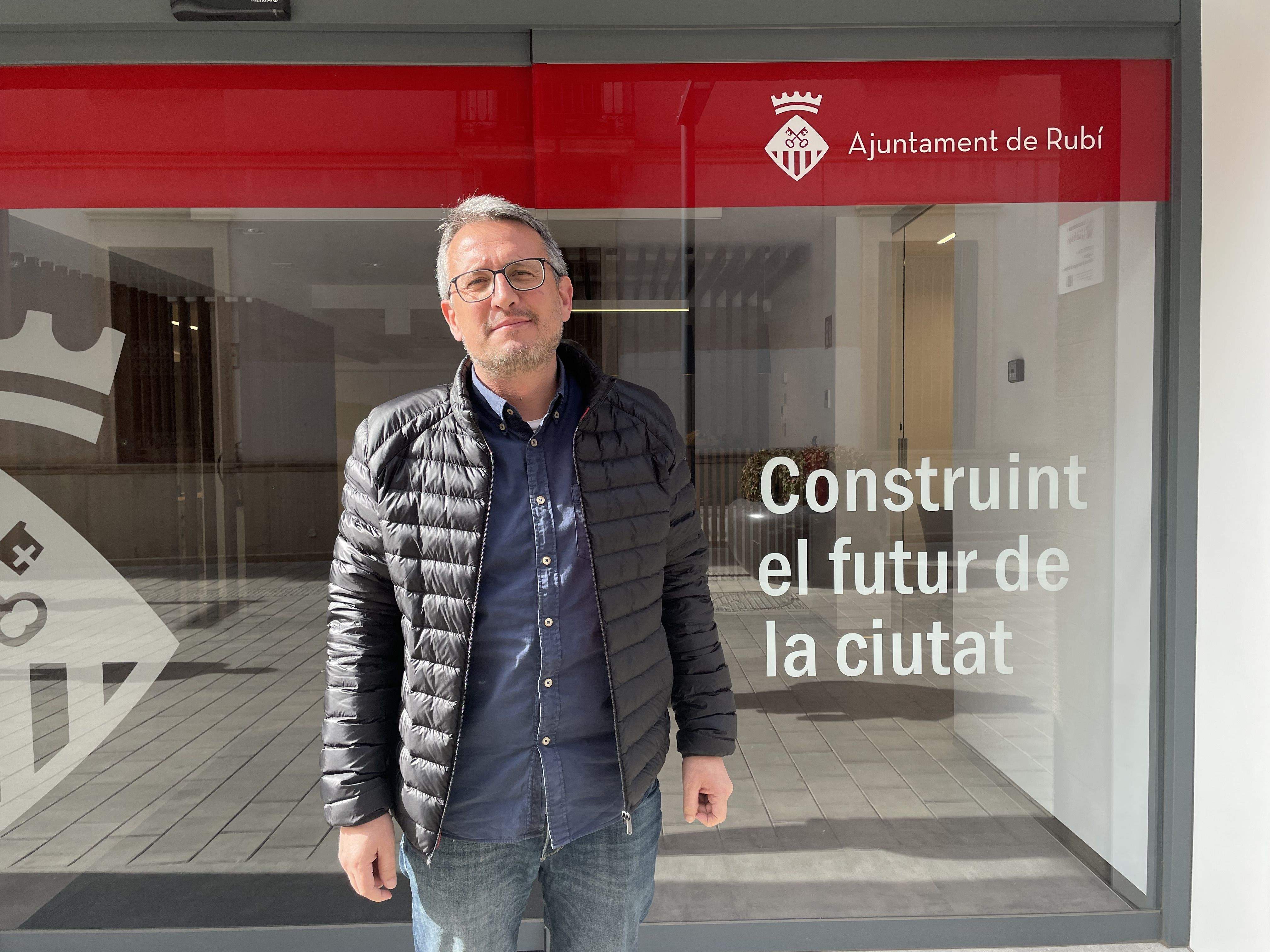 Rafael Güeto, regidor de l'Ajuntament i segon tinent d'alcaldia. FOTO: Estela Luengo