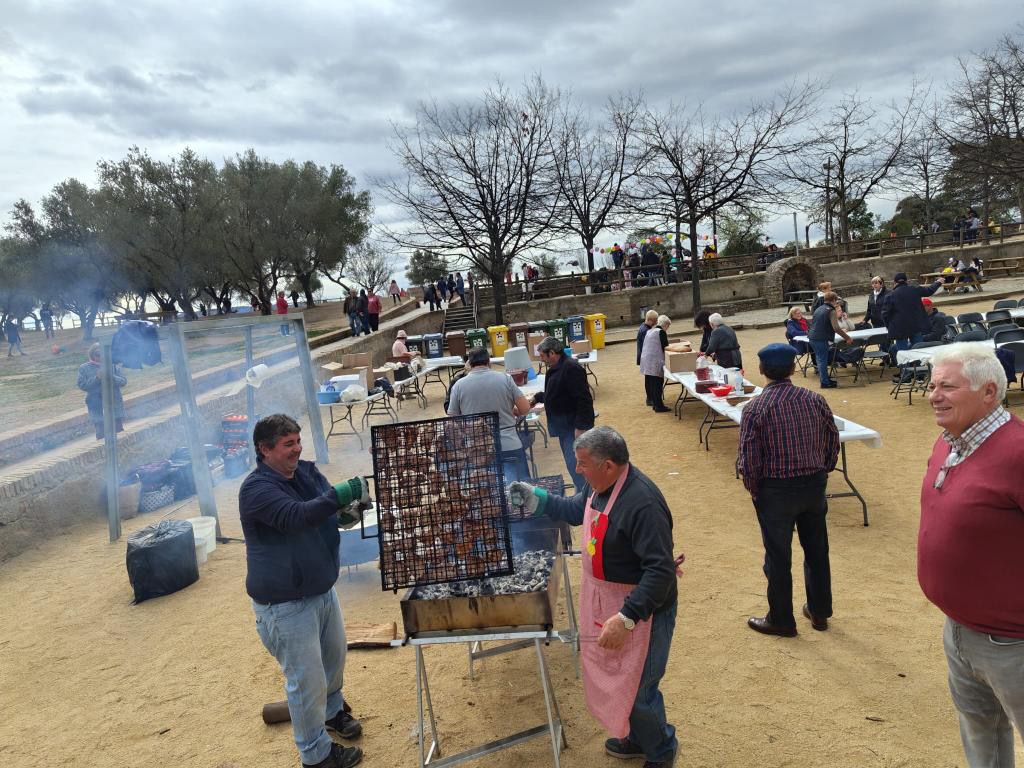 La Matanza do porco 2024 ha reunit més de 250 persones a Ca n'Oriol. FOTO: Cedida