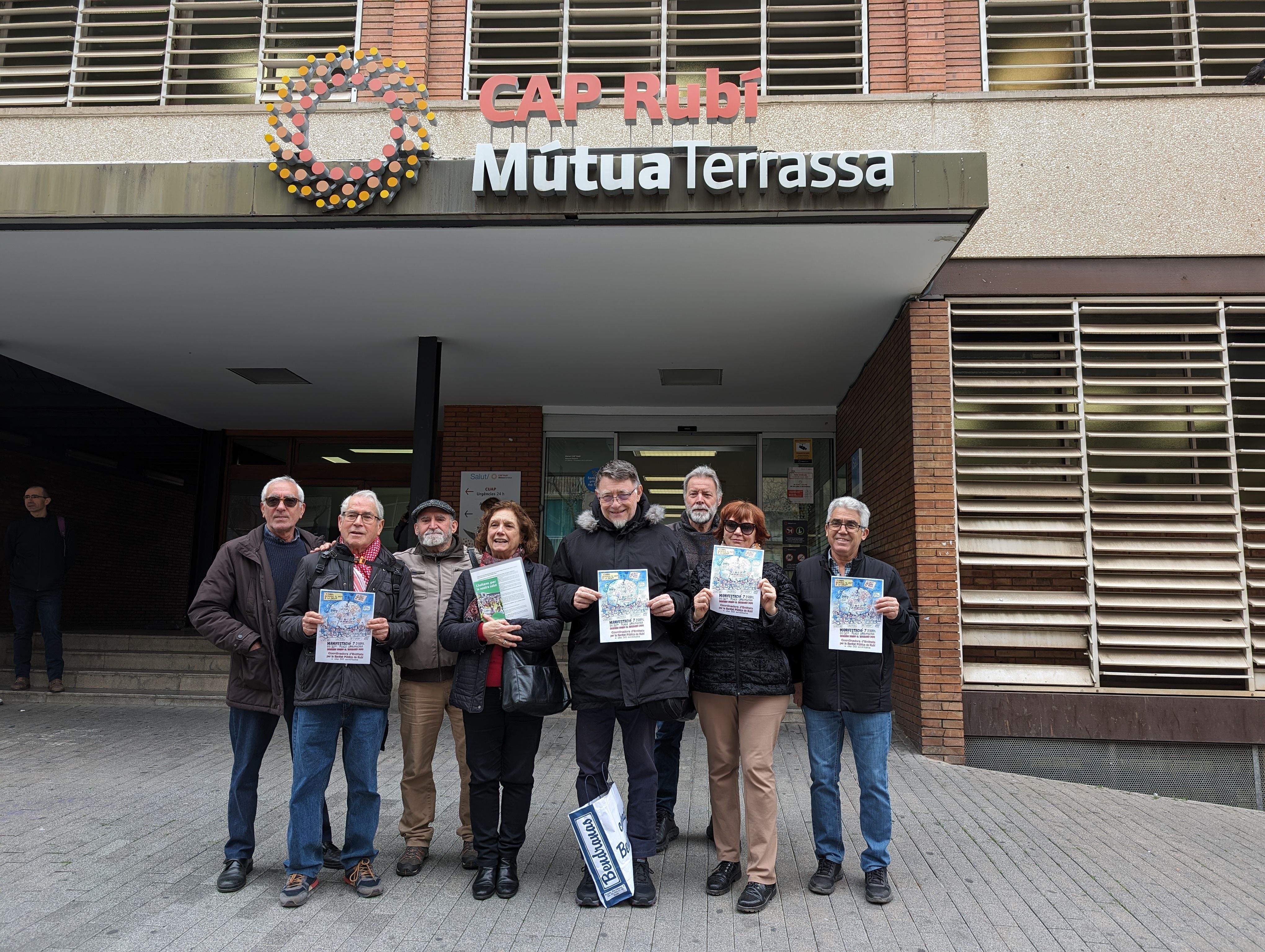 La Coordinadora per la Sanitat demana més concreció sobre el futur hospital de dia de Rubí. FOTO: E.L. La Coordinadora per la Sanitat demana més concreció sobre el futur hospital de dia de Rubí. FOTO: E.L.