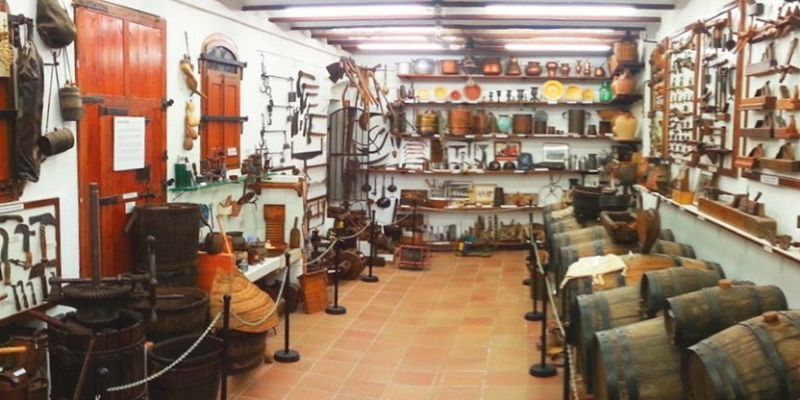 Sala del Celler del Museu Etnogràfic de Rubí. FOTO: Web del Museu Etnogràfic Vallhonrat de Rubí
