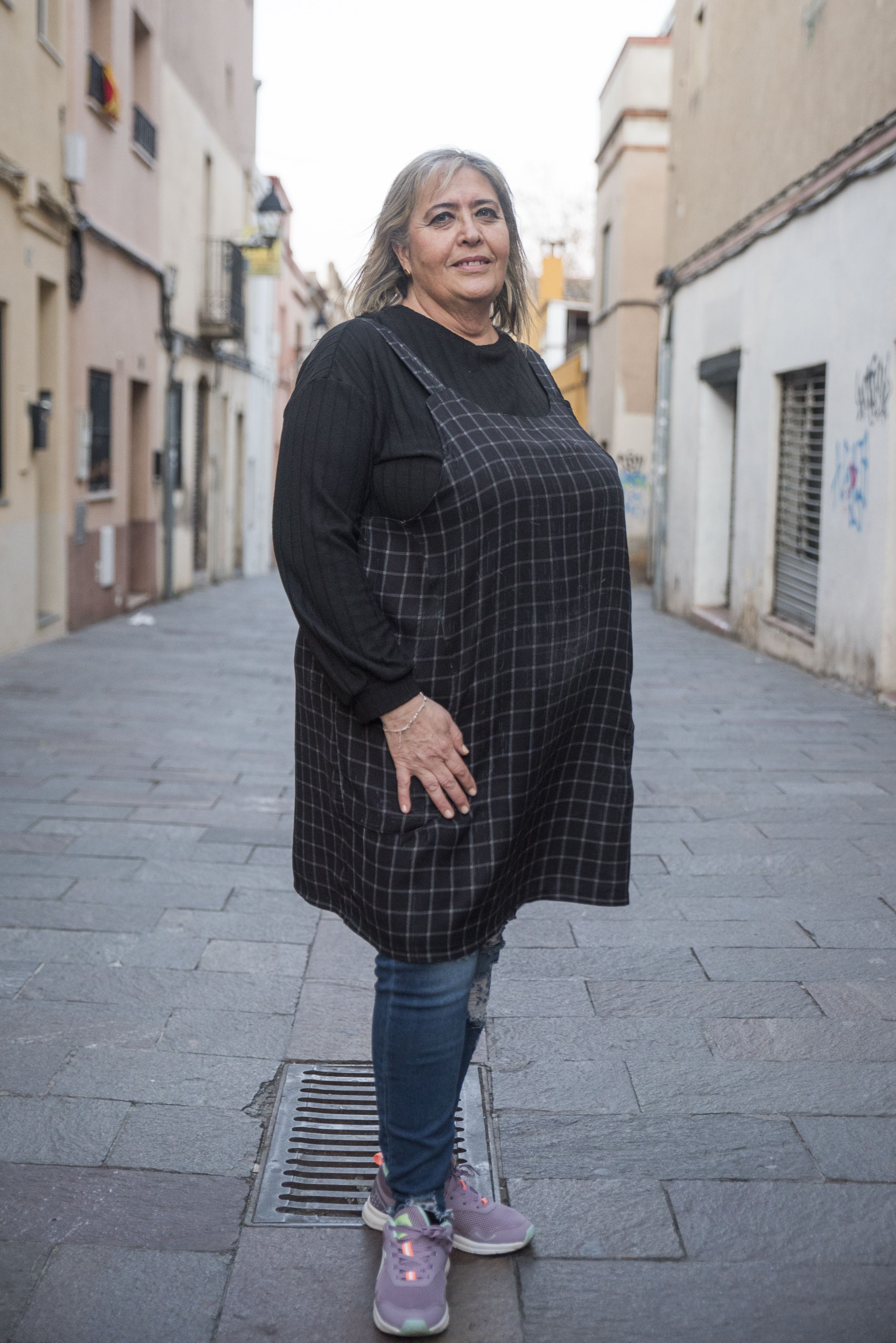 Estrella González és una rubinenca cuidadora de la llar. FOTO: Bernat Millet