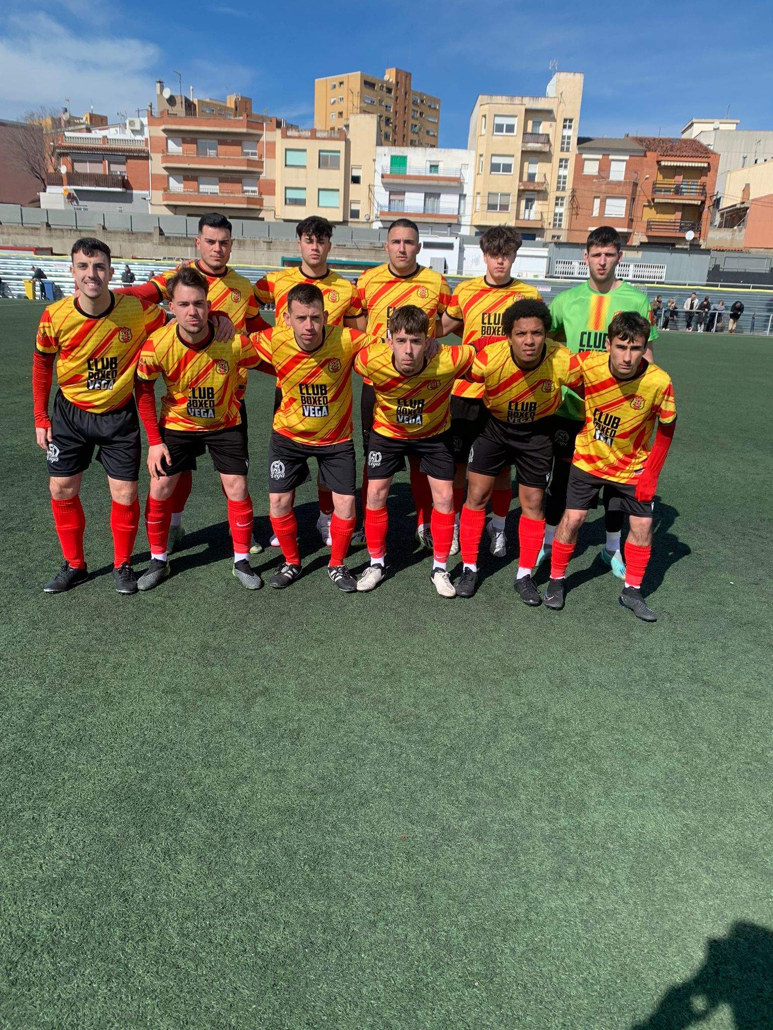 Empat del Veinti que continua tercer. FOTO: Cedida