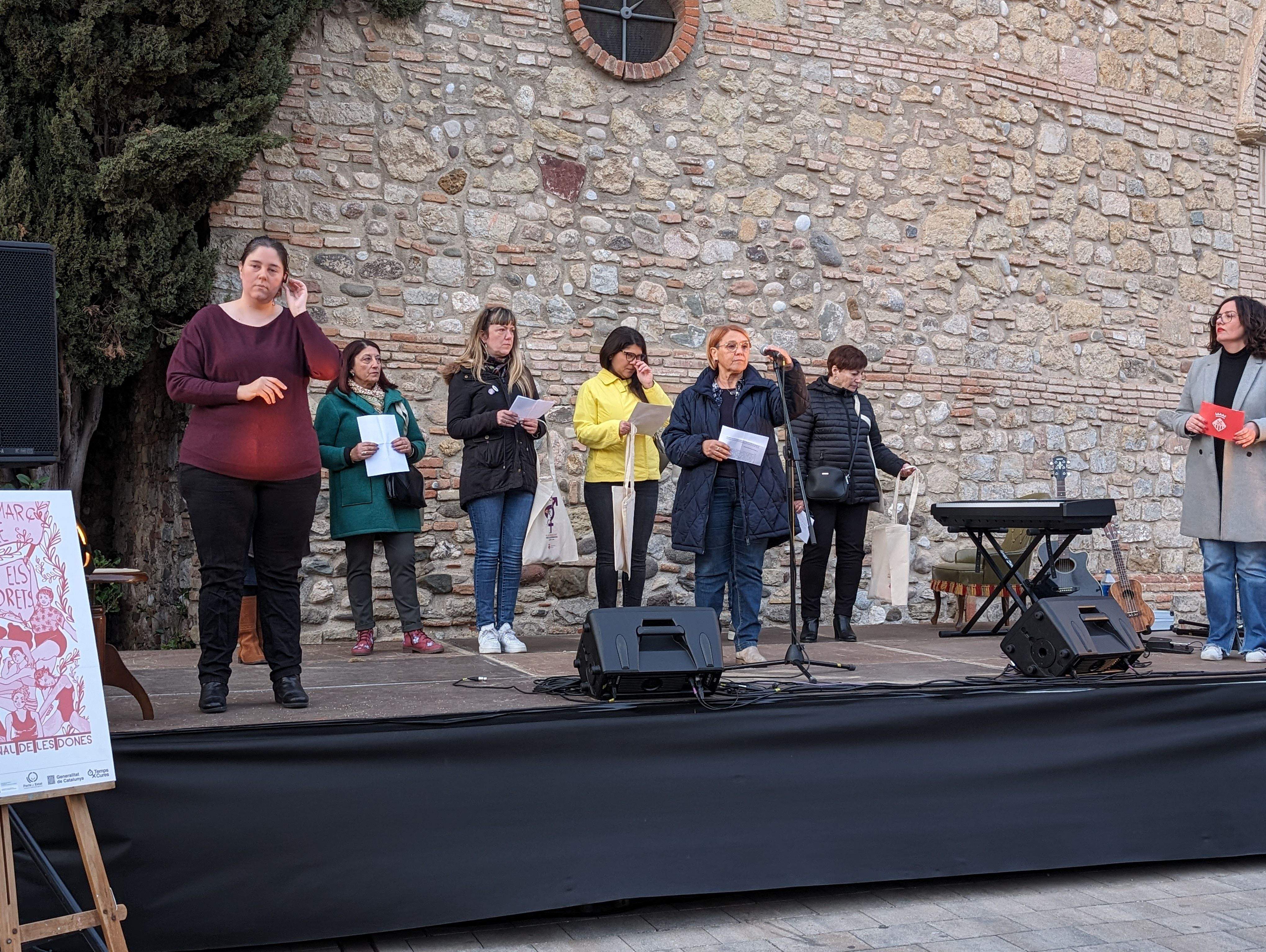 El manifest del 8M posa en relleu la diversitat i la inclusivitat dins del feminisme. FOTO: E.L.