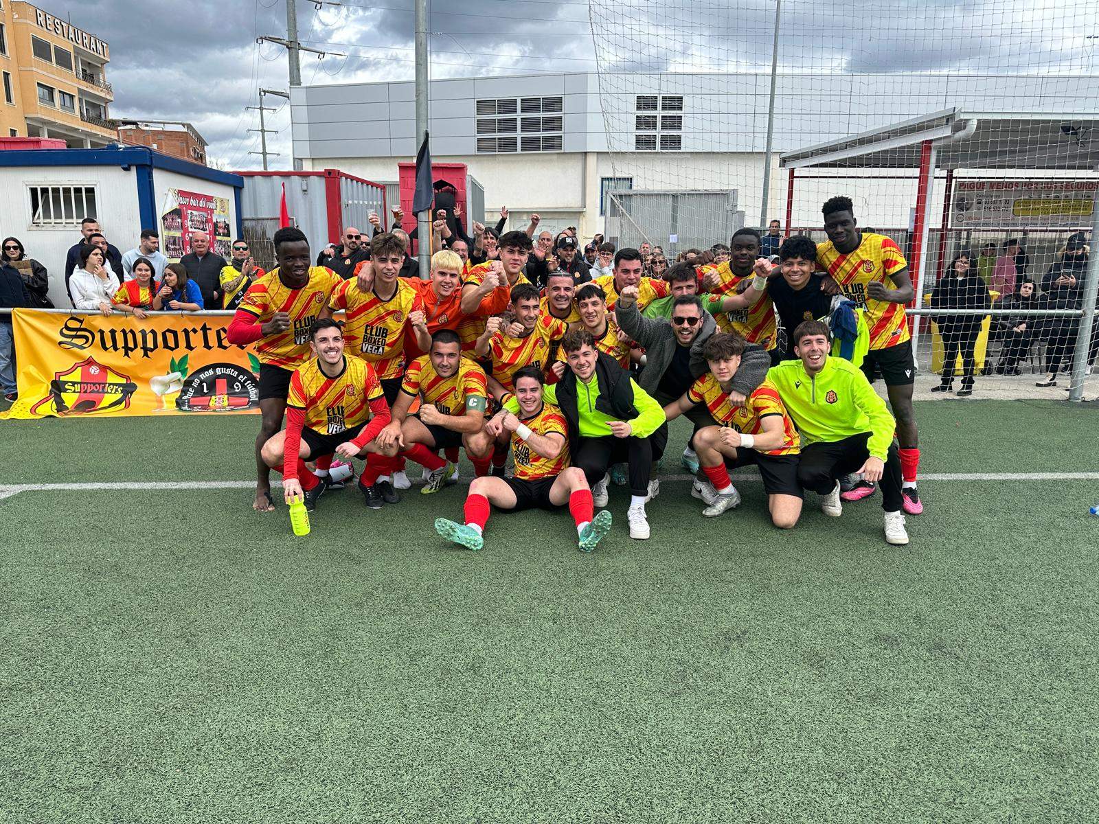 Nova victòria del Veinti a l'últim minut. FOTO: Cedida