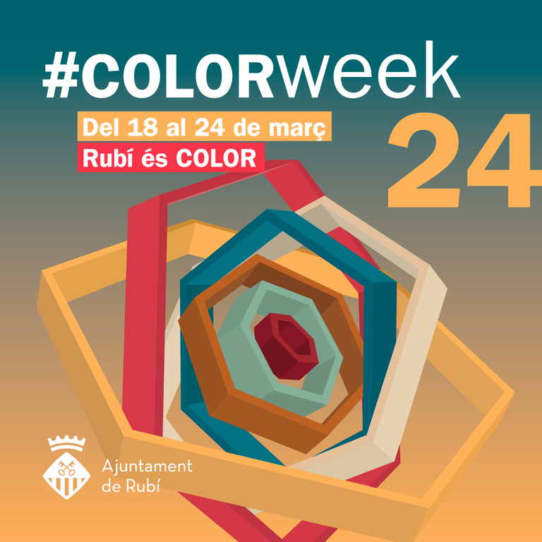 Cartell de l'edició 2024 de la Color Week