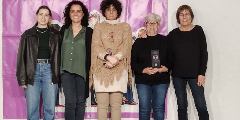 Les premiades Anna Tamayo i Piedad España. Foto: Cedida