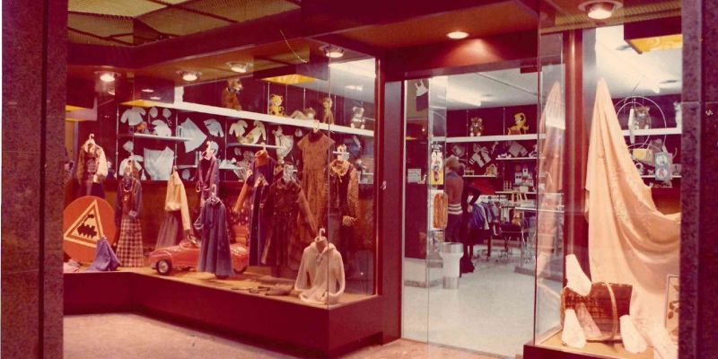La botiga Dau als anys 80. FOTO: Cedida