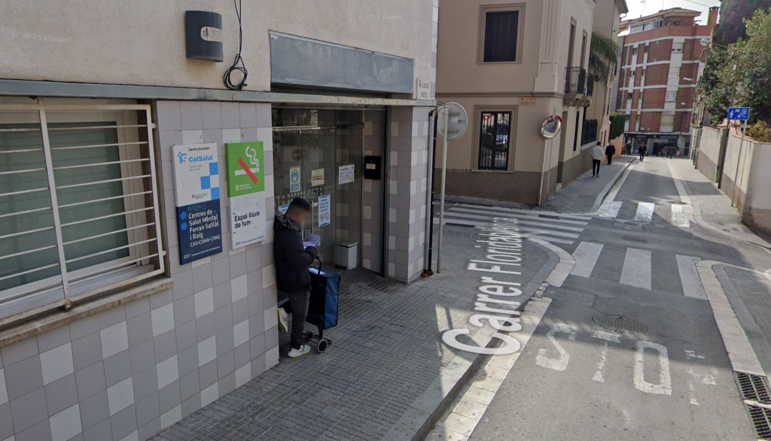 Centre de Salut Mental Ferran Salsas i Roig, al carrer Nou, que acull el servei de salut mental infantil i juvenil. FOTO: Google Maps Centre de Salut Mental Ferran Salsas i Roig, al carrer Nou, que acull el servei de salut mental infantil i juvenil. FOTO: Google Maps