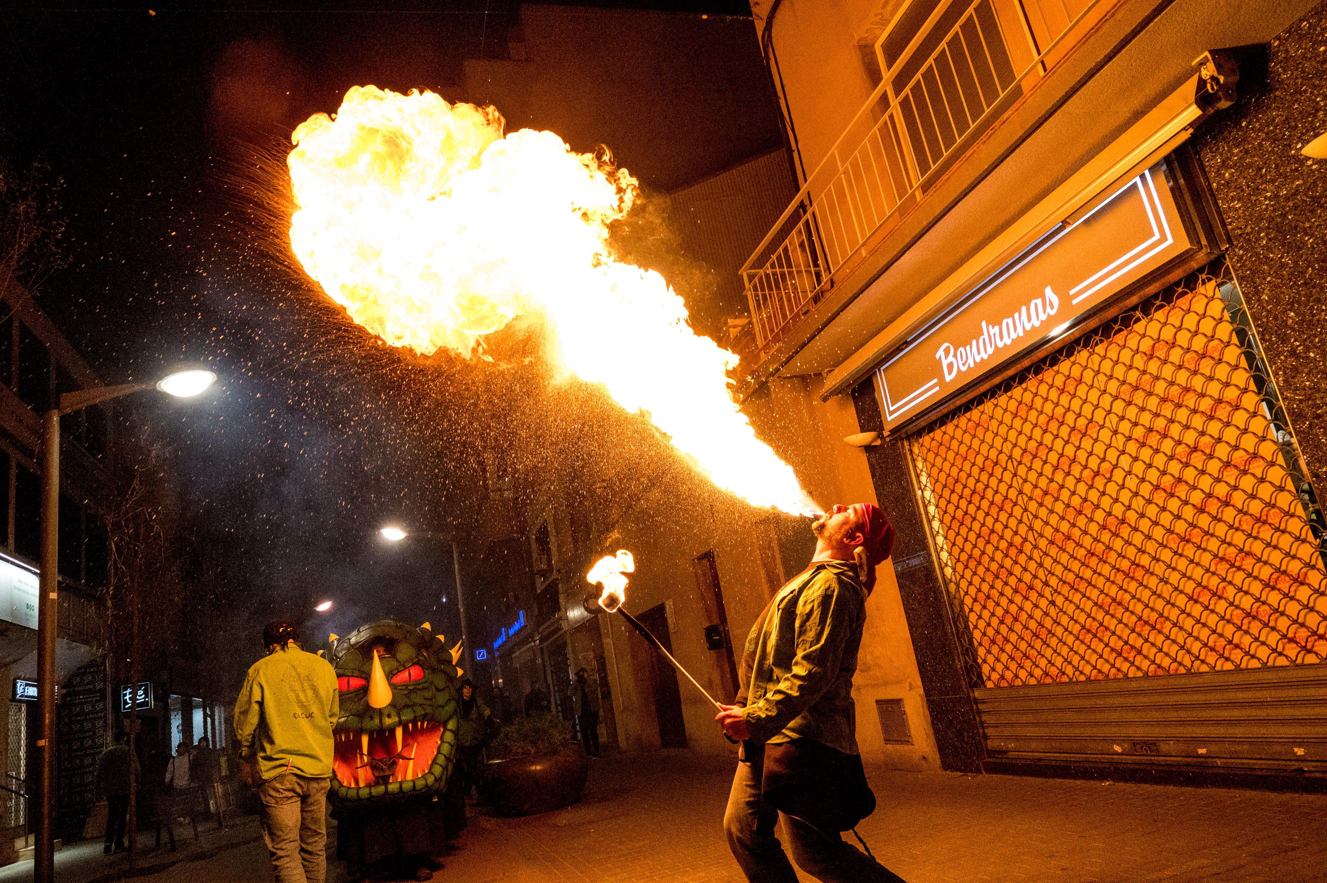 11a Trobada de Bèsties de Foc. FOTO: Carmelo Jiménez