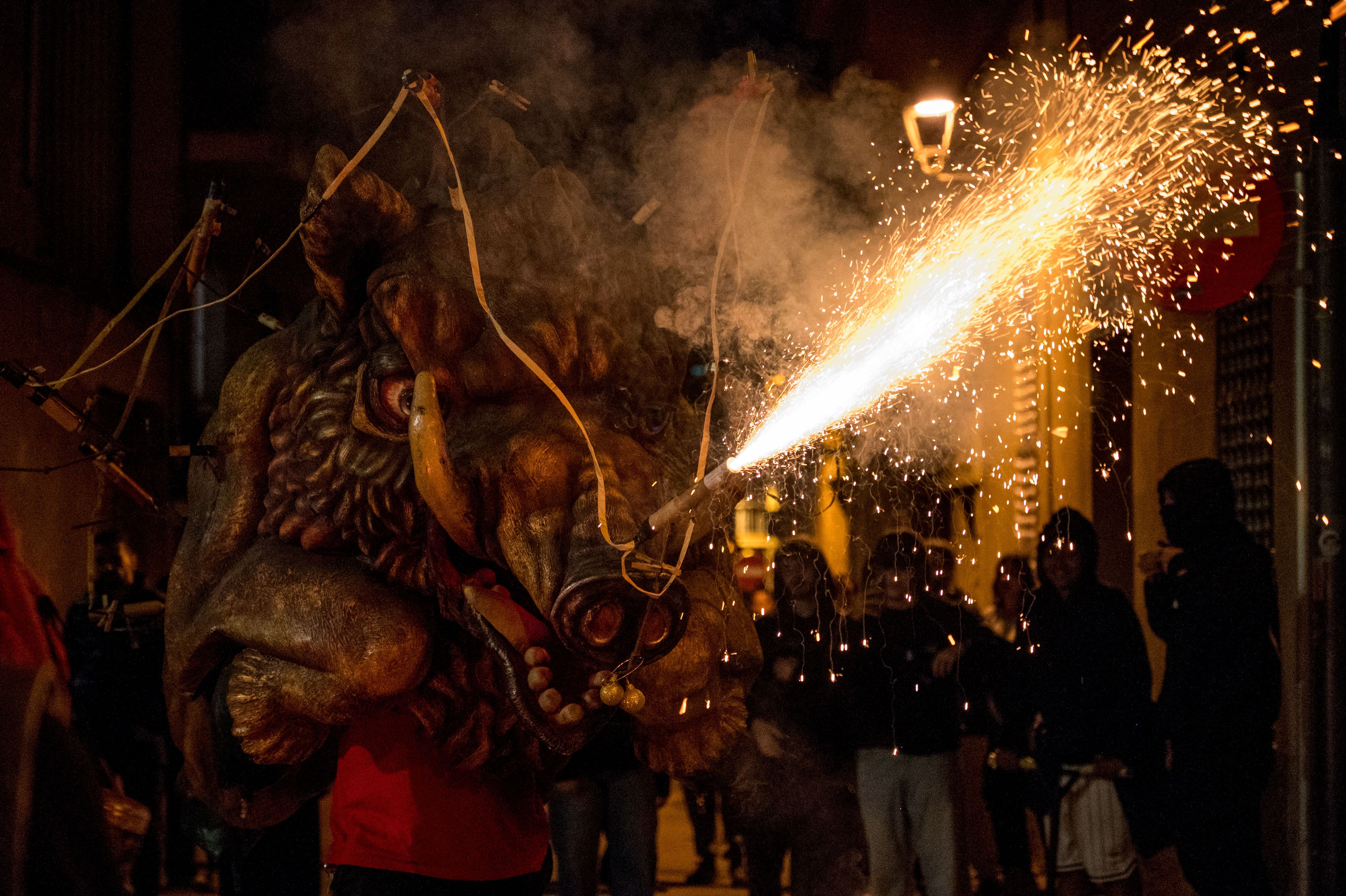 11a Trobada de Bèsties de Foc 2024. FOTO: Carmelo Jiménez