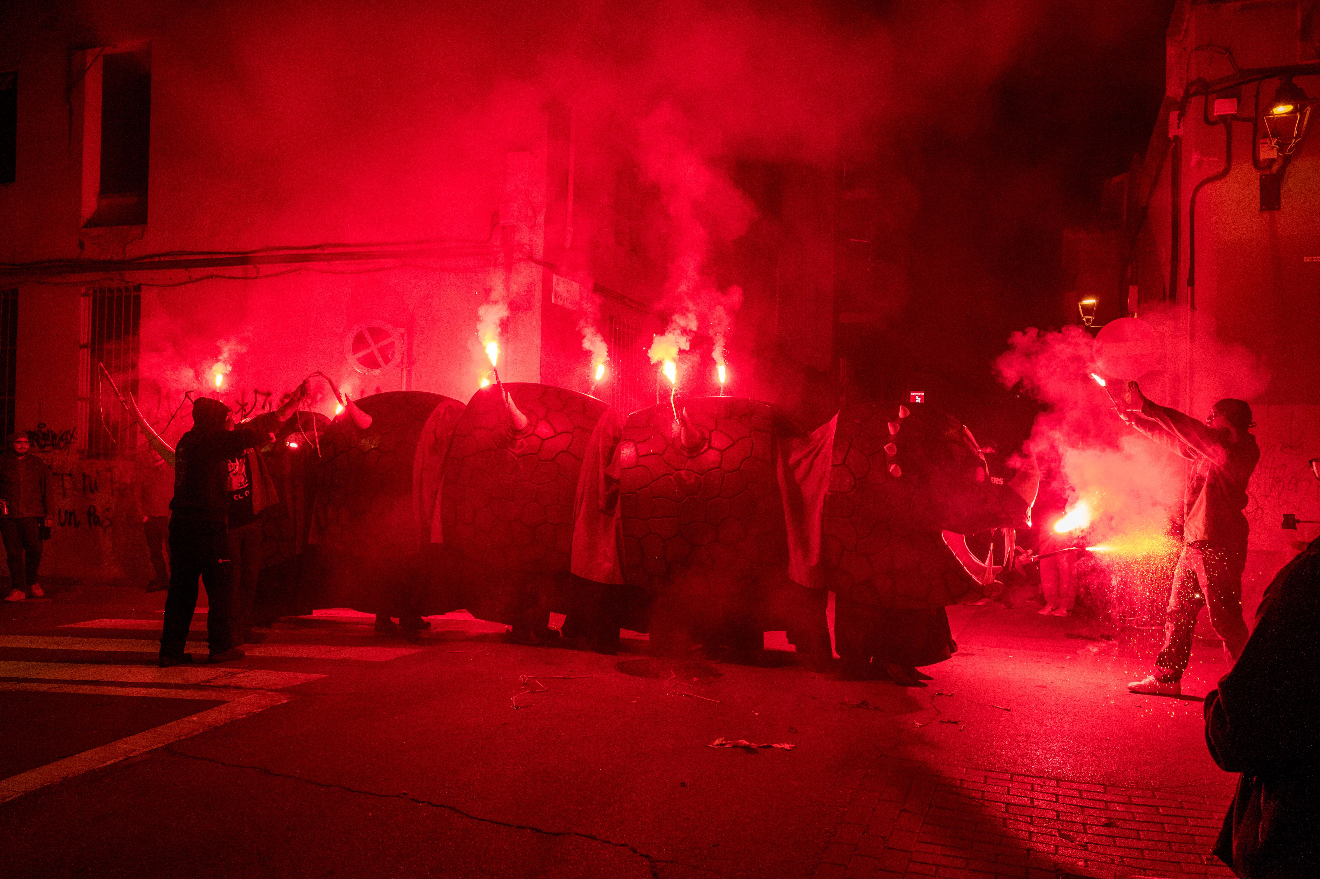 11a Trobada de Bèsties de Foc 2024. FOTO: Carmelo Jiménez