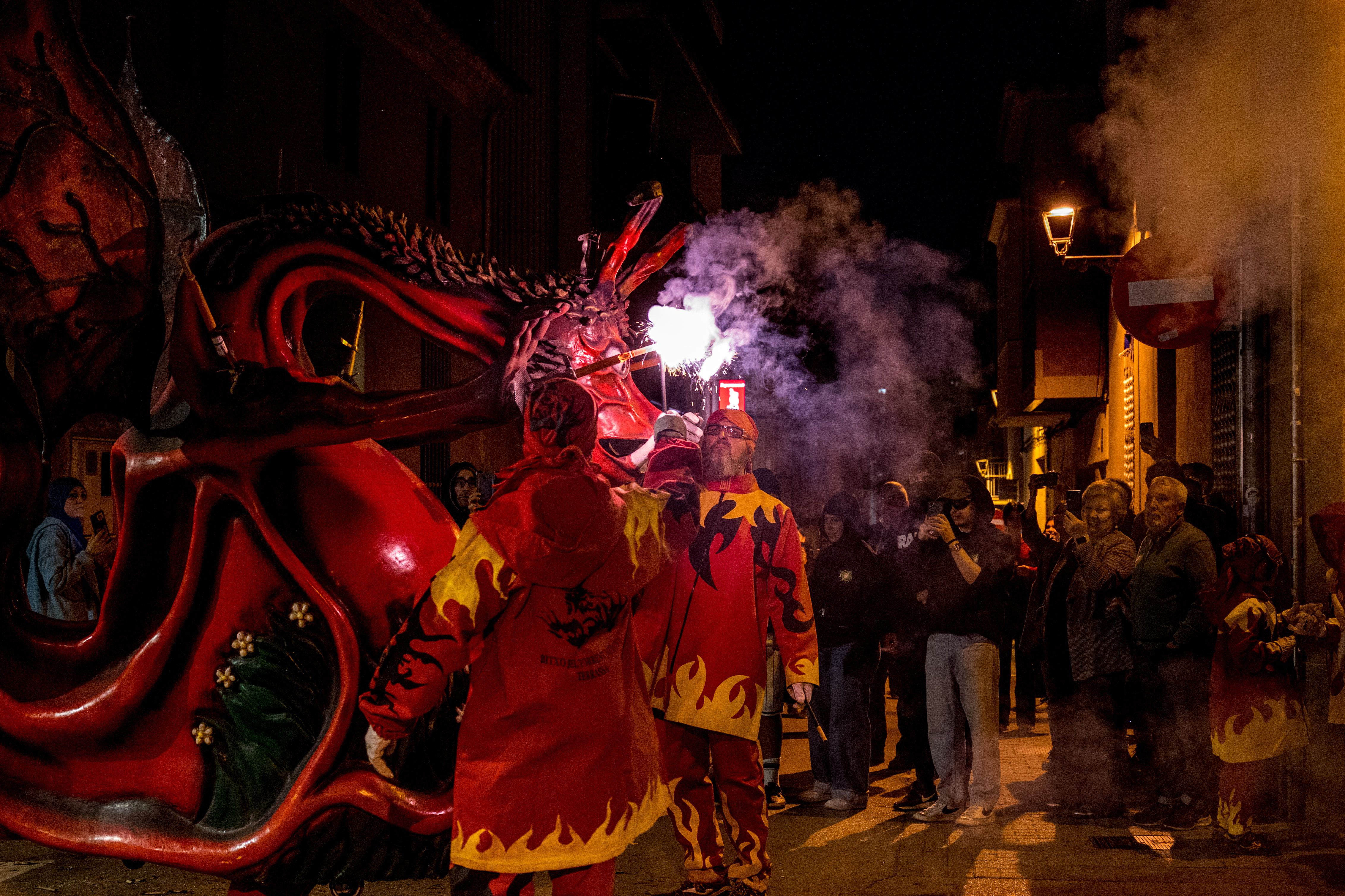 11a Trobada de Bèsties de Foc 2024. FOTO: Carmelo Jiménez