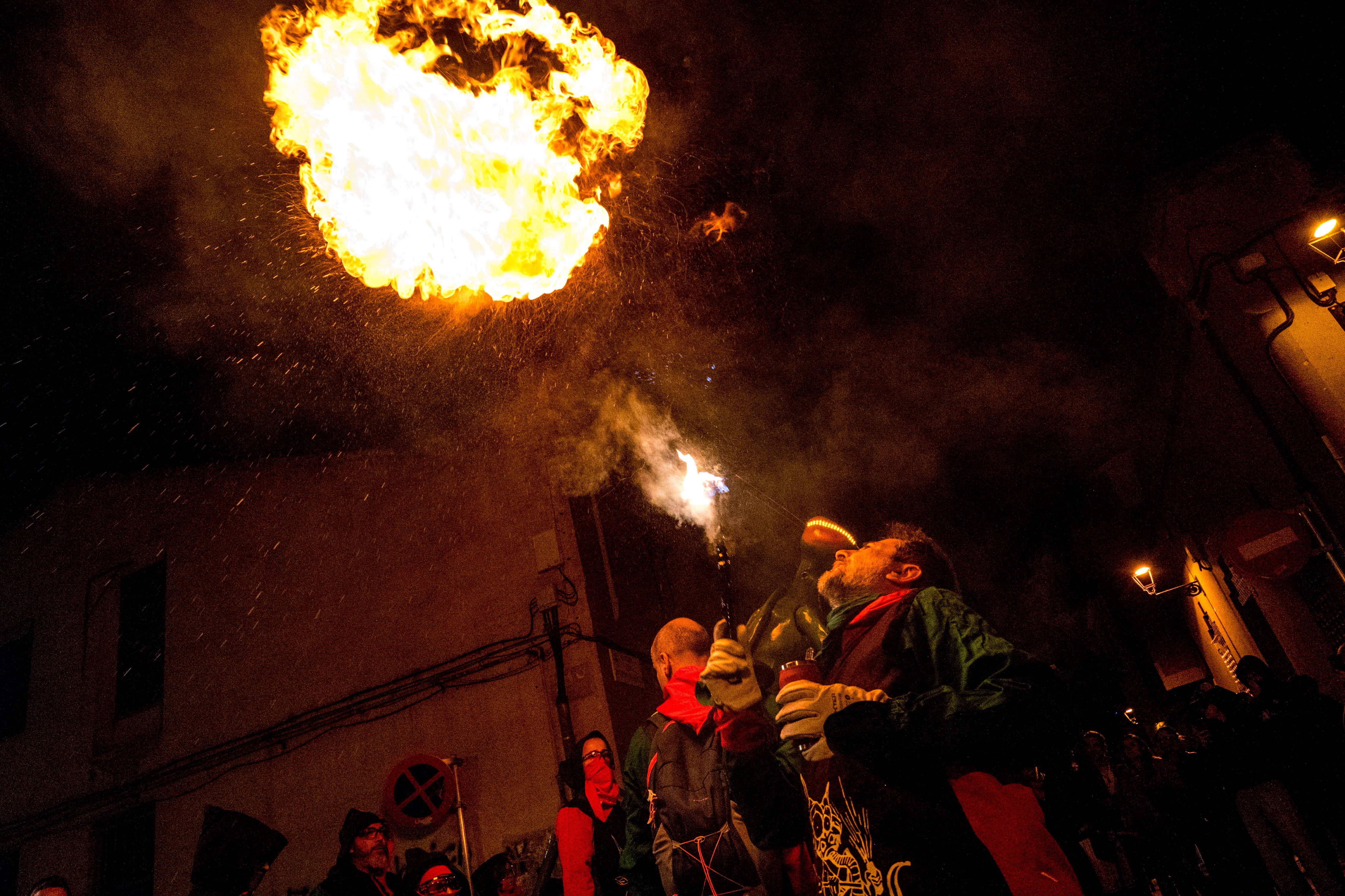 11a Trobada de Bèsties de Foc 2024. FOTO: Carmelo Jiménez