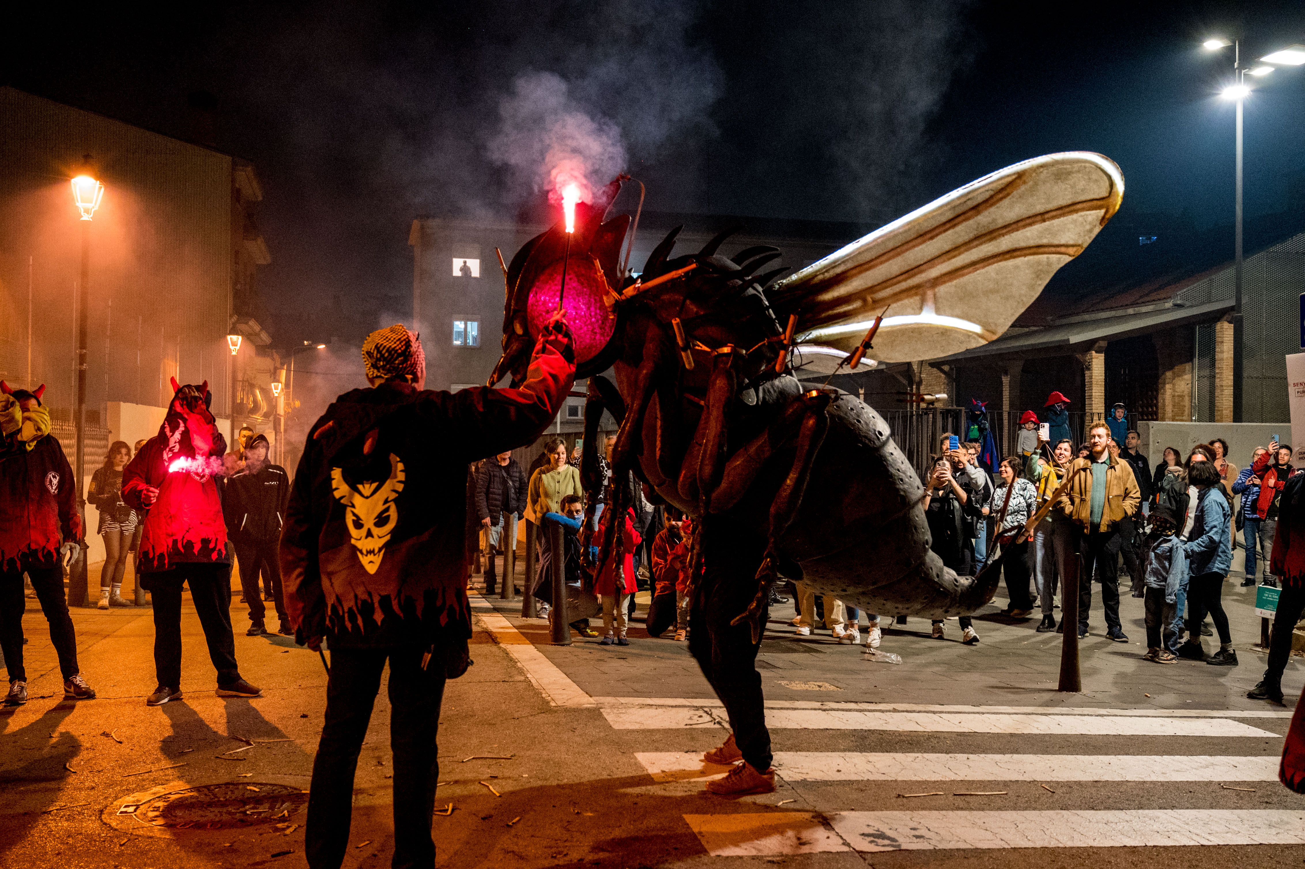 11a Trobada de Bèsties de Foc 2024. FOTO: Carmelo Jiménez