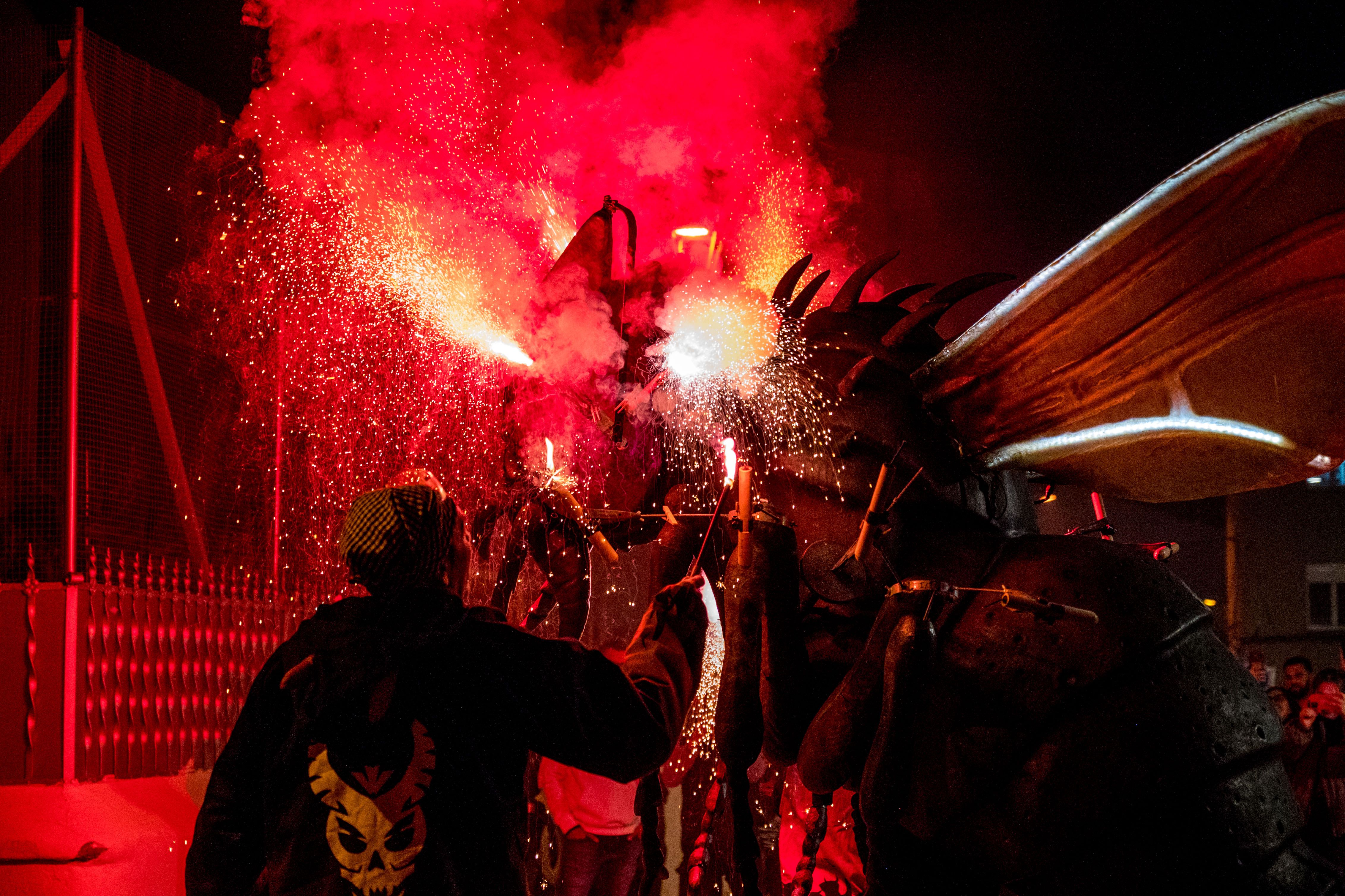 11a Trobada de Bèsties de Foc 2024. FOTO: Carmelo Jiménez